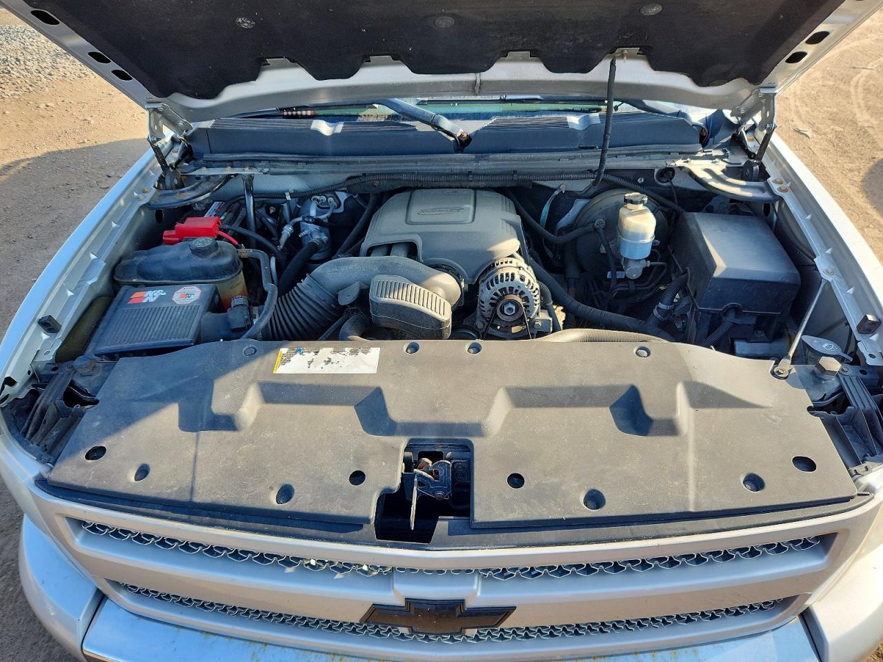 2010 Chevrolet Silverado K1500 Lt Silver vin: 1GCSKSE30AZ190431