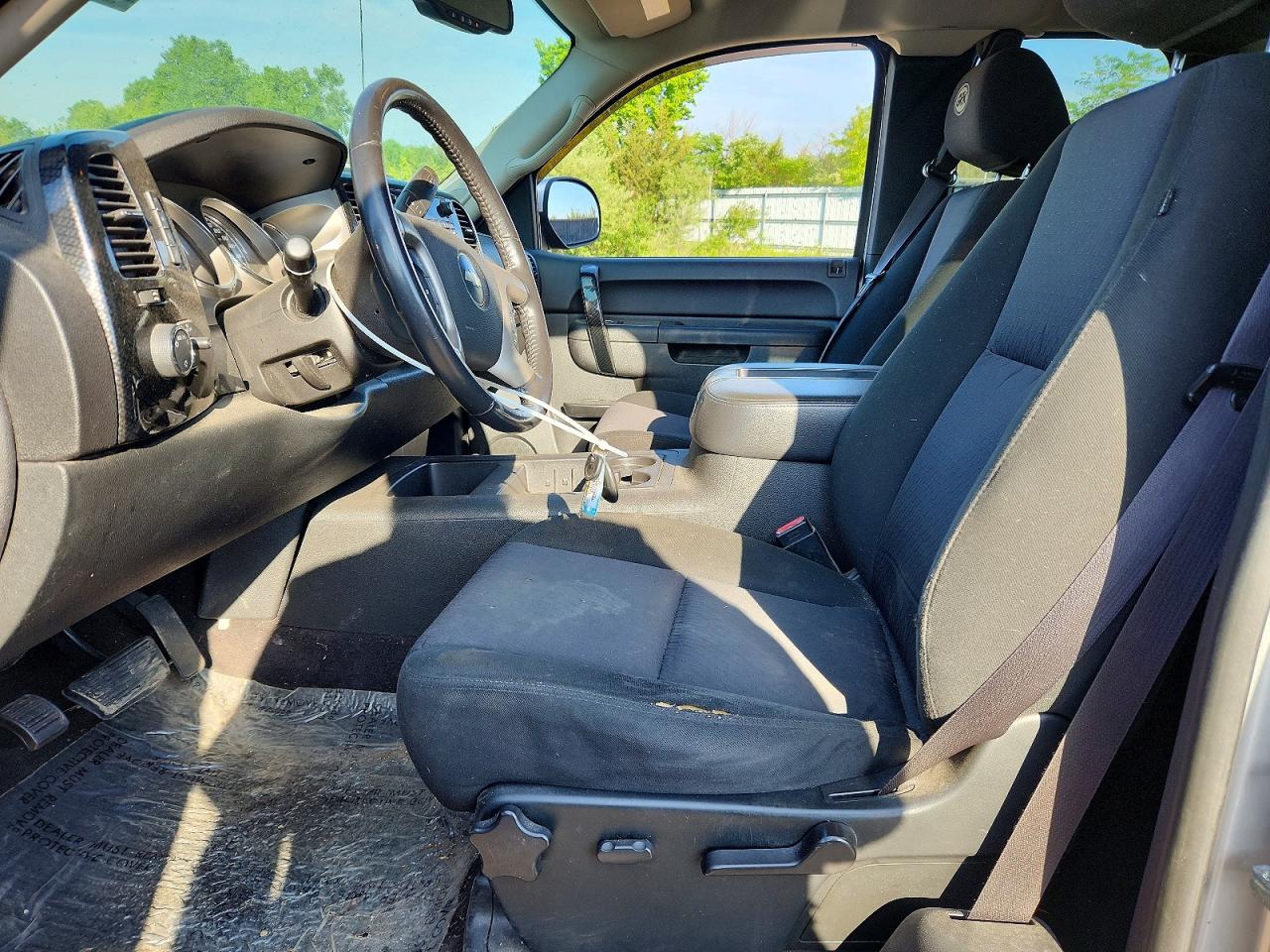2010 Chevrolet Silverado K1500 Lt Silver vin: 1GCSKSE30AZ190431