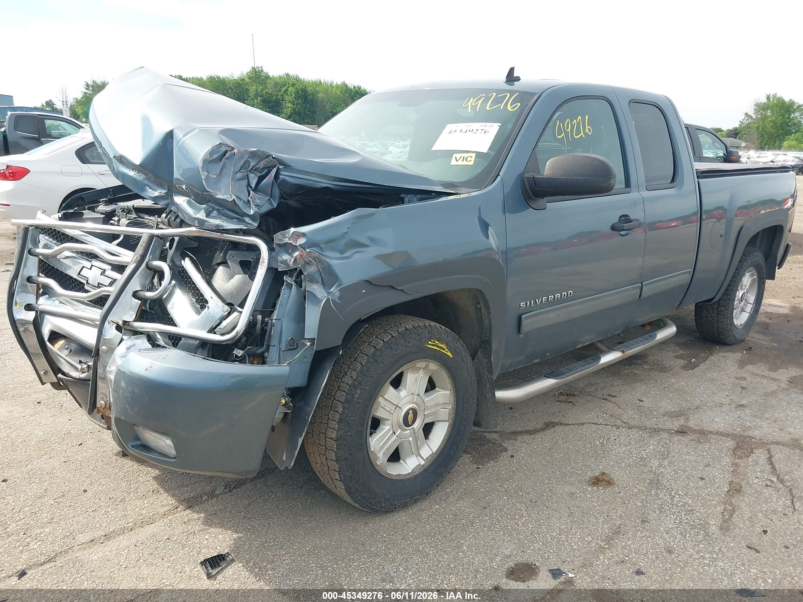2010 Chevrolet Silverado 1500 Lt Синий vin: 1GCSKSE30AZ193748