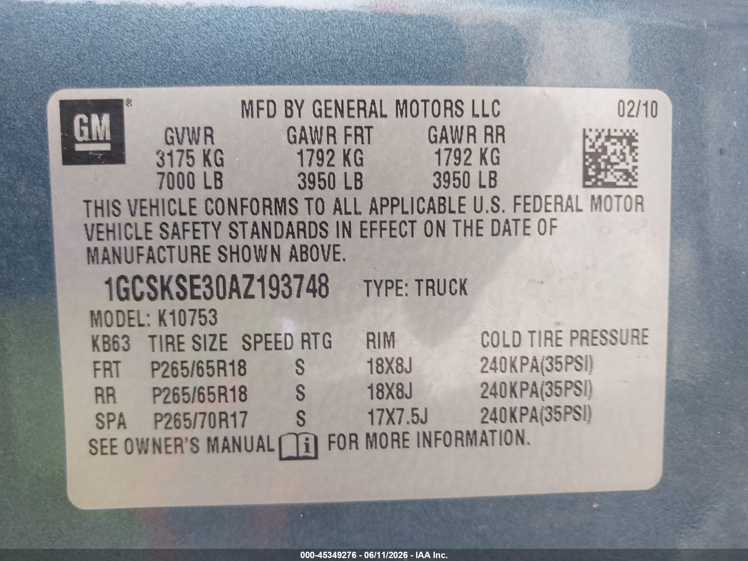 2010 Chevrolet Silverado 1500 Lt Синий vin: 1GCSKSE30AZ193748