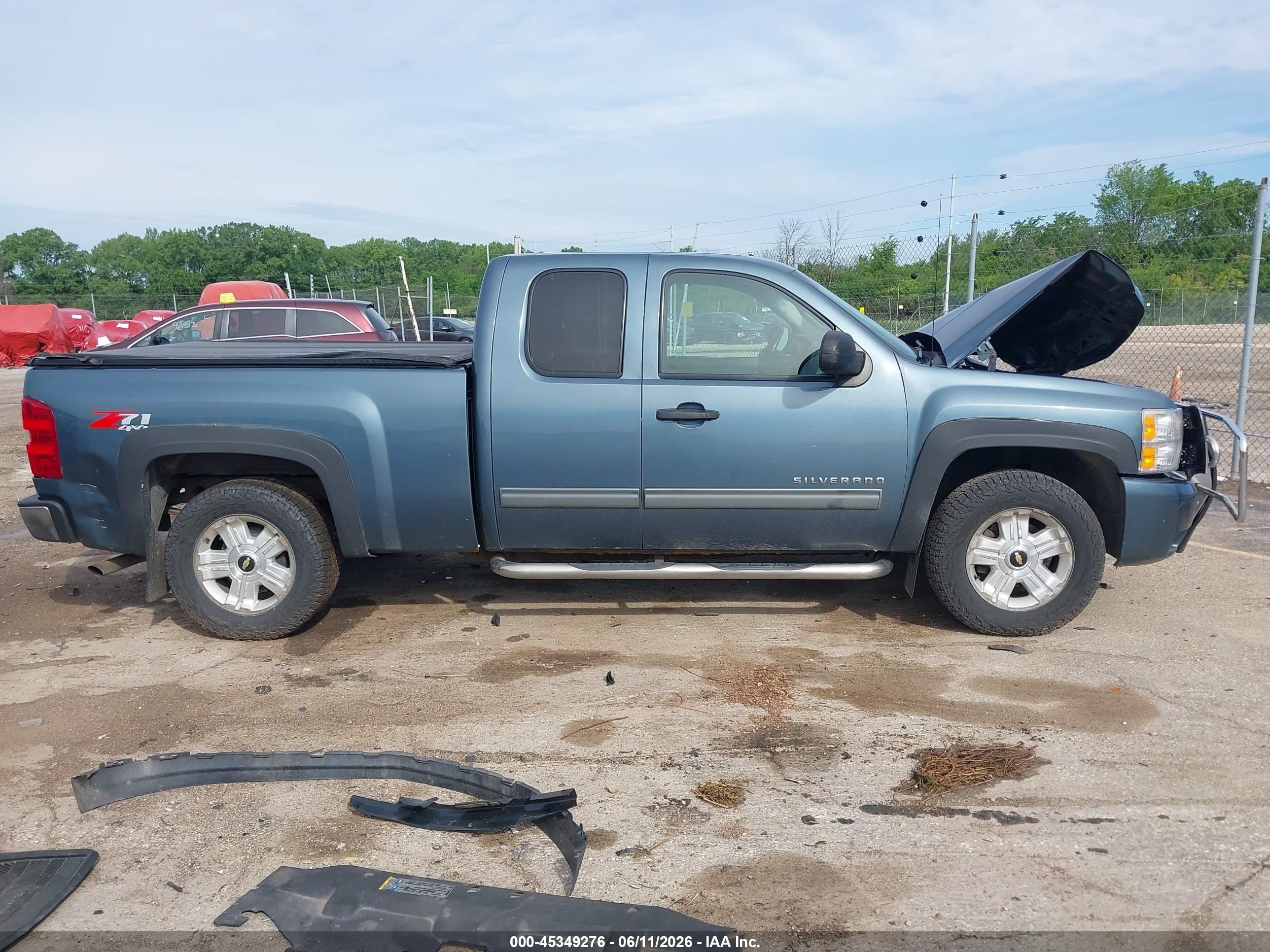 2010 Chevrolet Silverado 1500 Lt Синий vin: 1GCSKSE30AZ193748