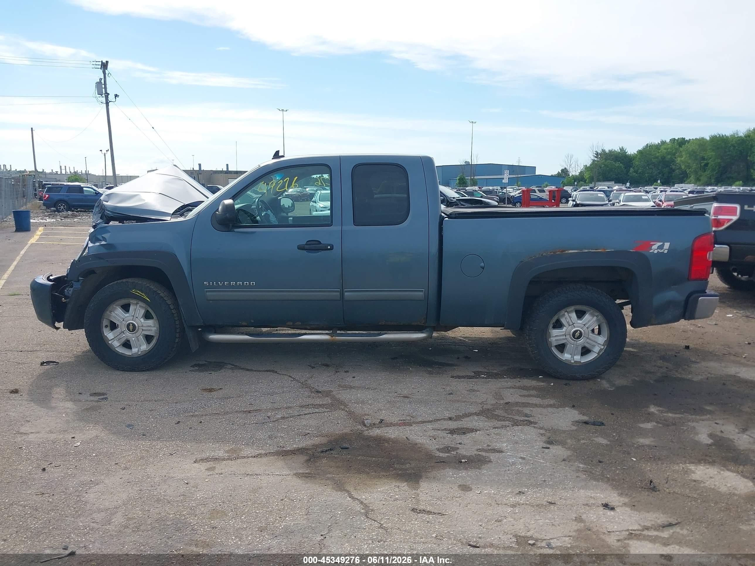 2010 Chevrolet Silverado 1500 Lt Синий vin: 1GCSKSE30AZ193748