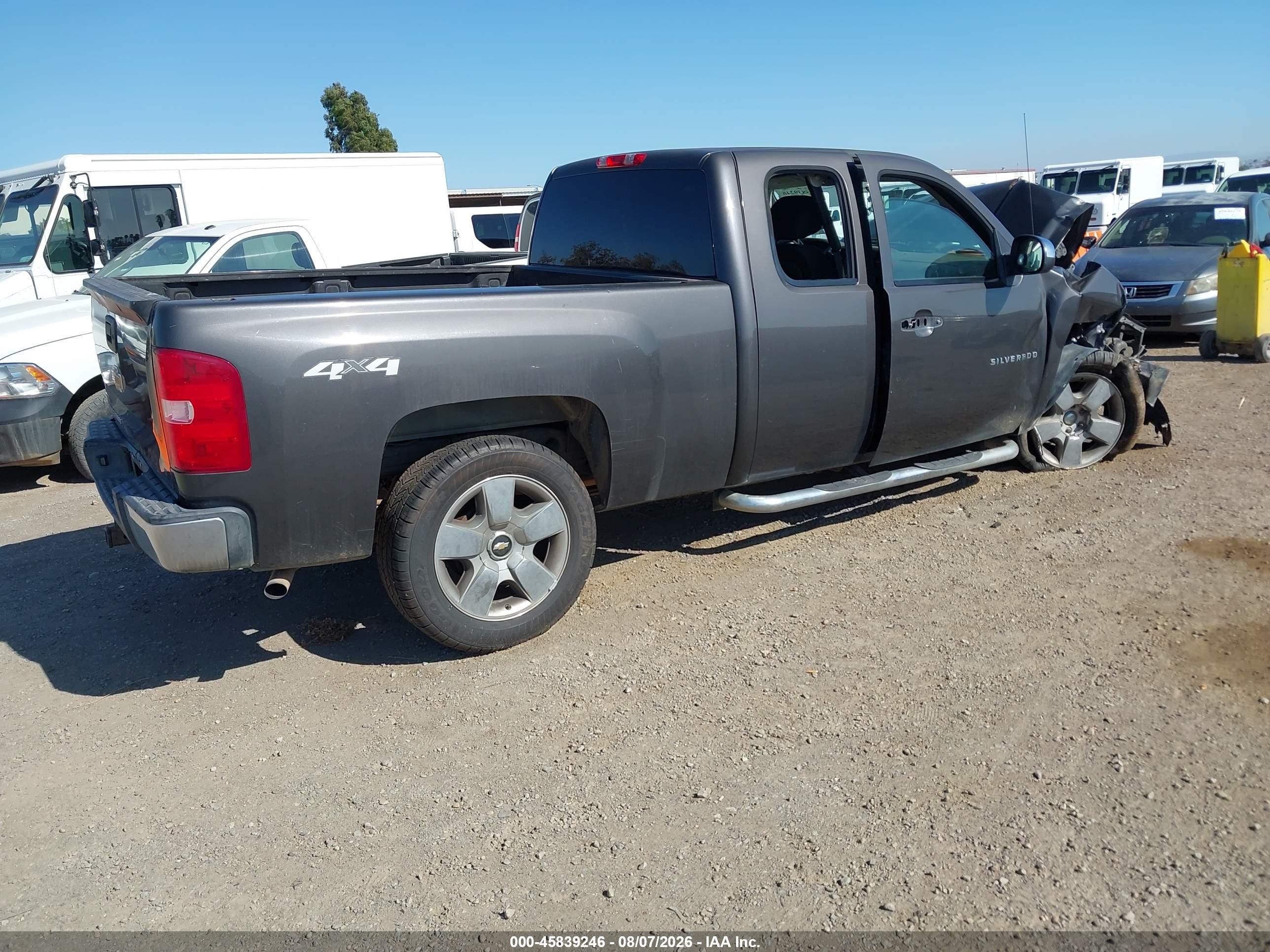 2010 Chevrolet Silverado 1500 Lt Gray vin: 1GCSKSE30AZ196004