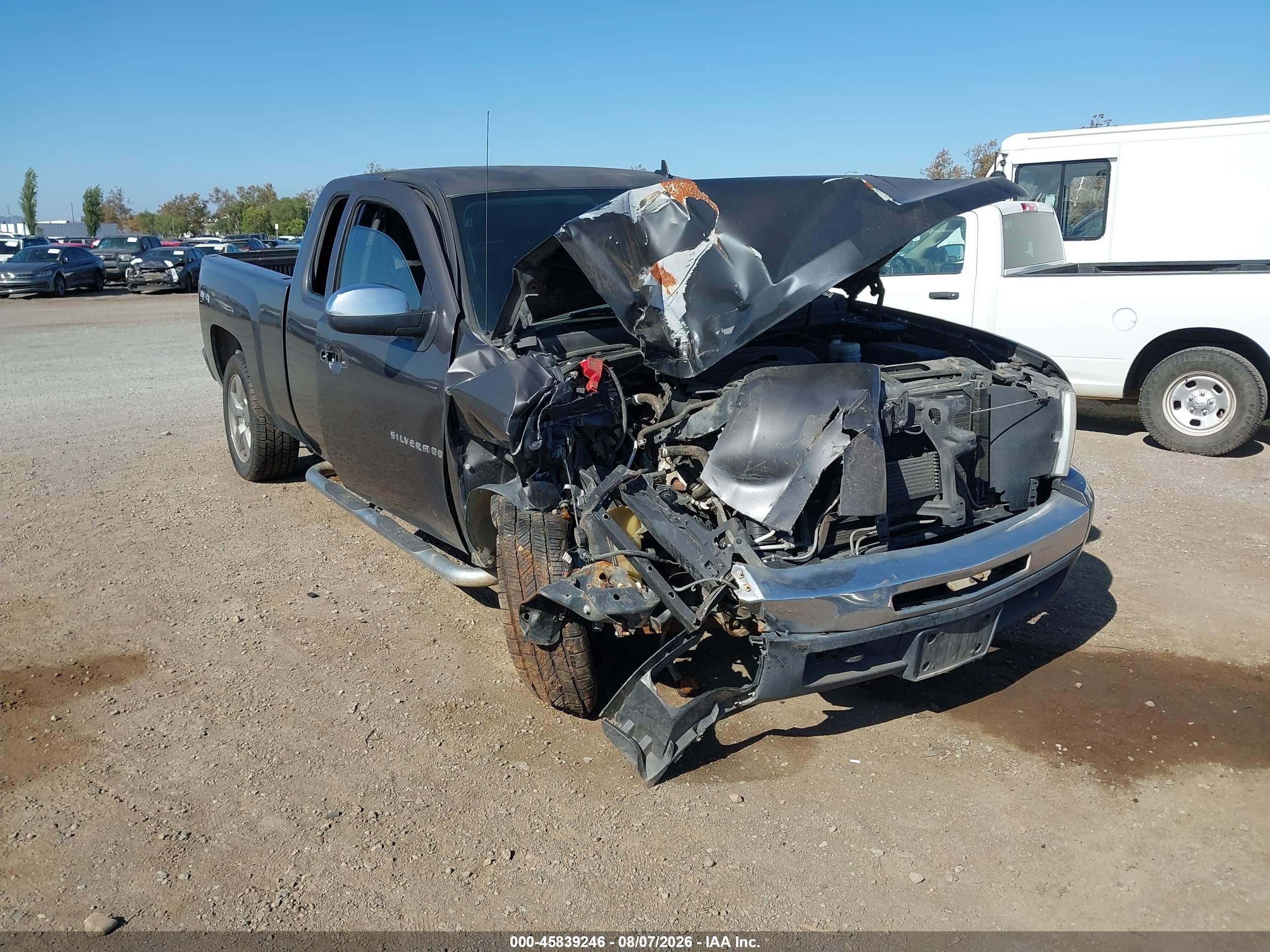 2010 Chevrolet Silverado 1500 Lt Gray vin: 1GCSKSE30AZ196004