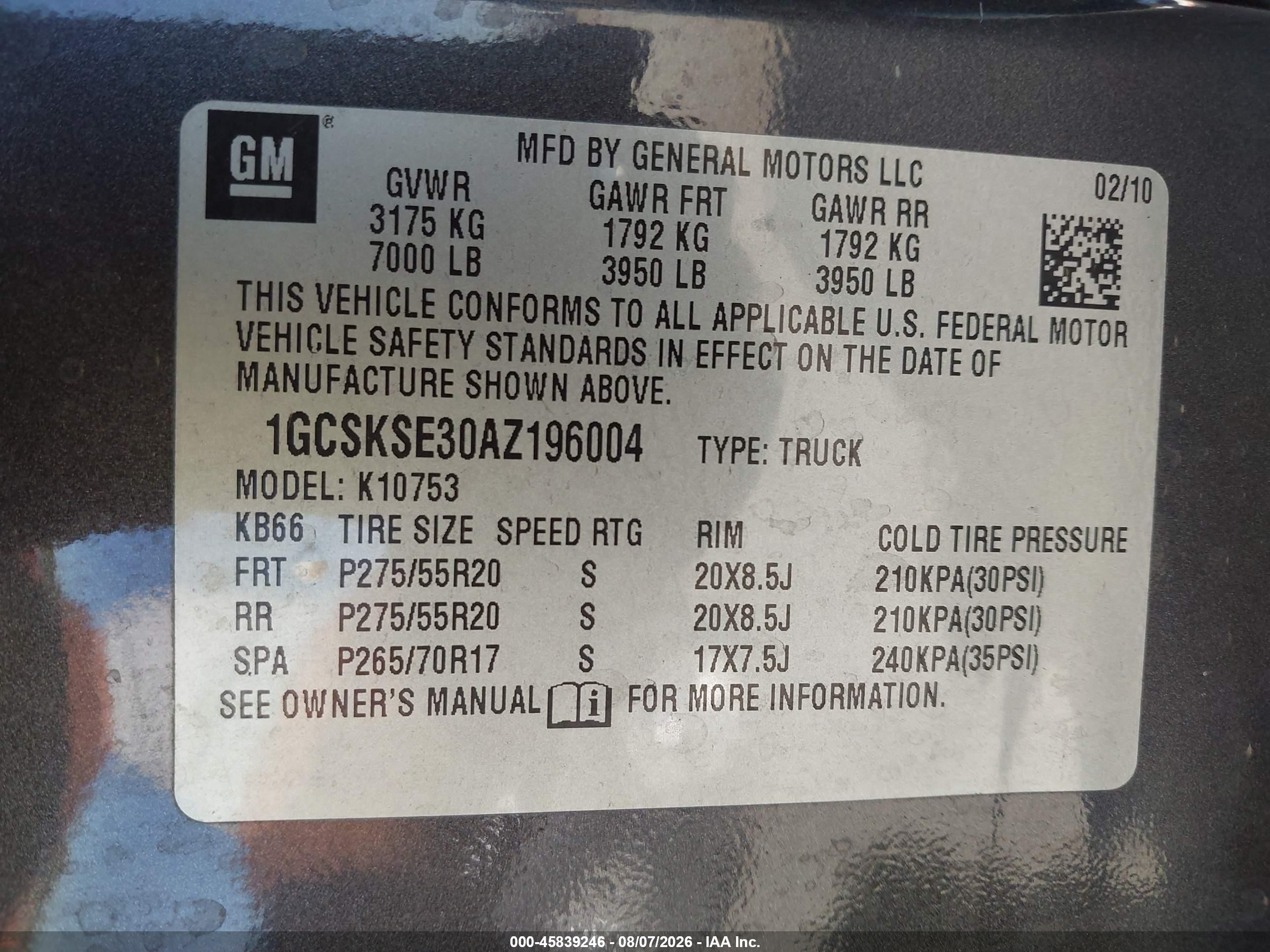 2010 Chevrolet Silverado 1500 Lt Gray vin: 1GCSKSE30AZ196004