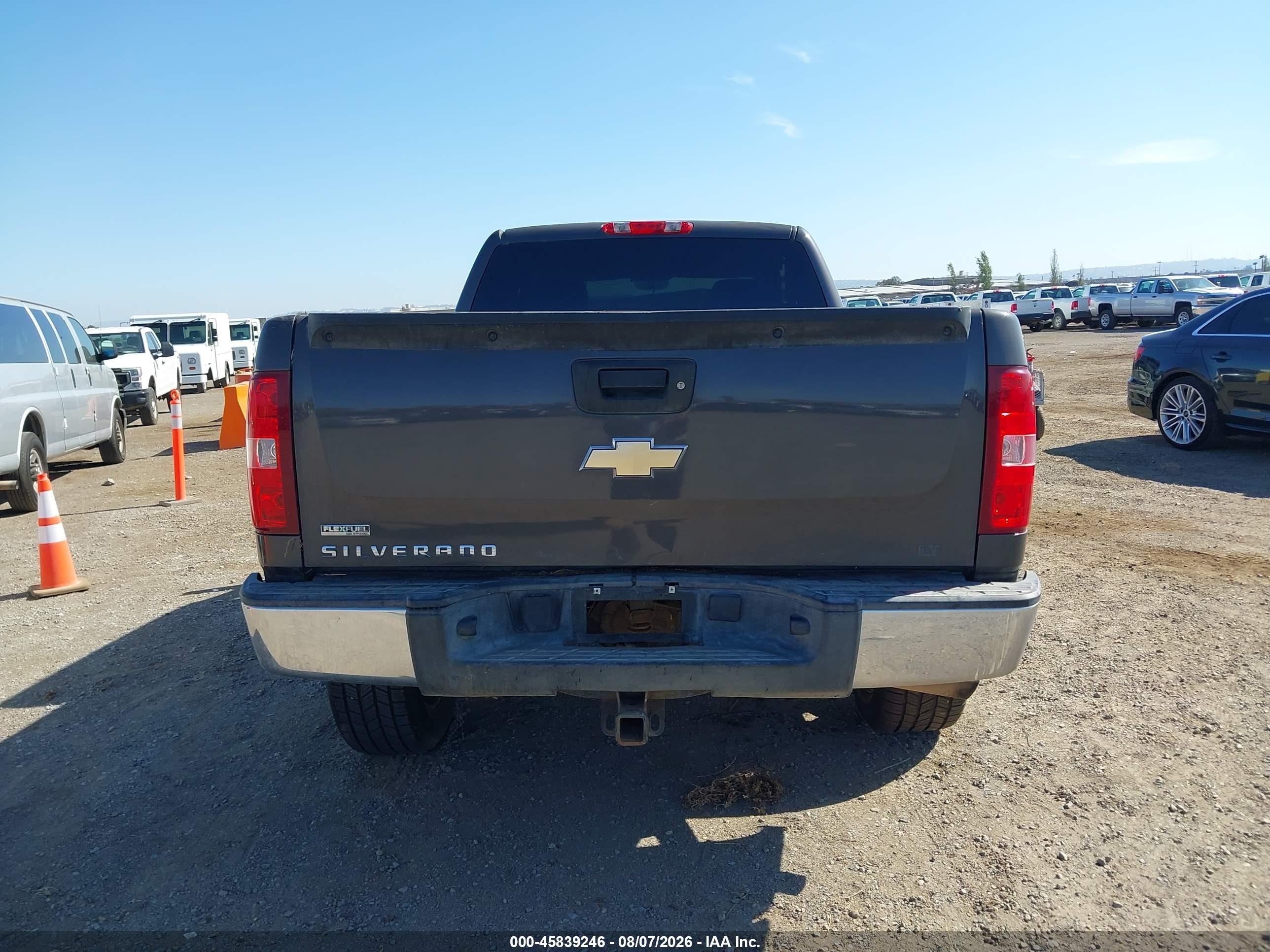 2010 Chevrolet Silverado 1500 Lt Gray vin: 1GCSKSE30AZ196004