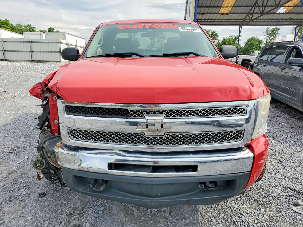 2010 Chevrolet Silverado K1500 Lt Red vin: 1GCSKSE30AZ249378