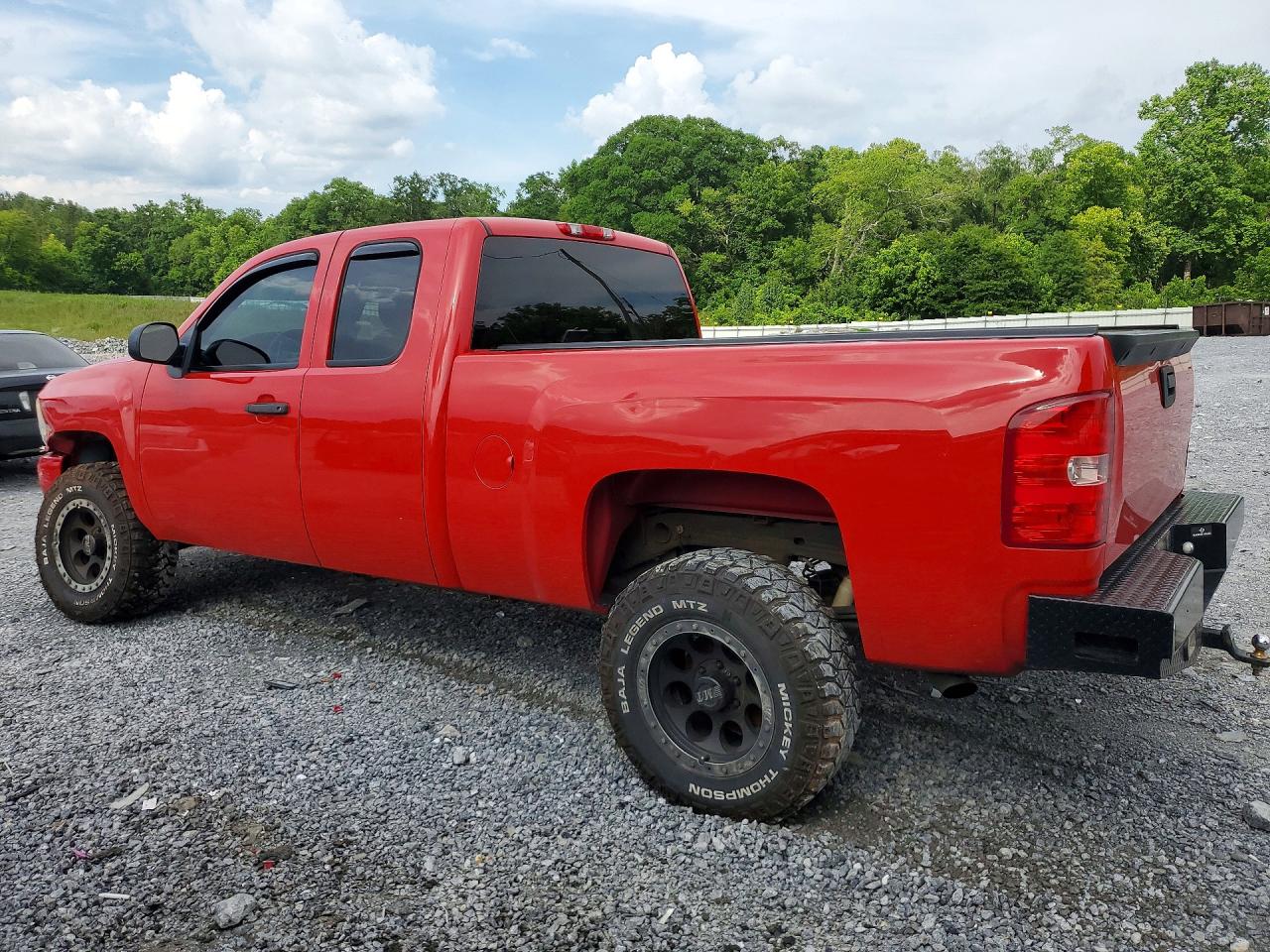 2010 Chevrolet Silverado K1500 Lt Red vin: 1GCSKSE30AZ249378