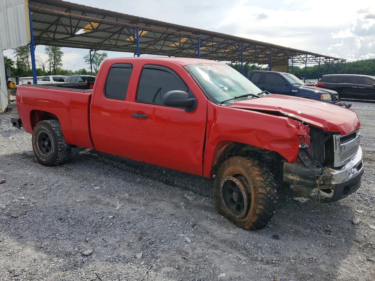 2010 Chevrolet Silverado K1500 Lt Red vin: 1GCSKSE30AZ249378