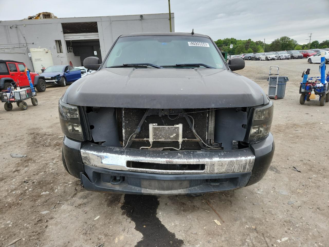 2010 Chevrolet Silverado K1500 Lt Черный vin: 1GCSKSE30AZ281618 Damage: Grille, Broken, Replacement Required