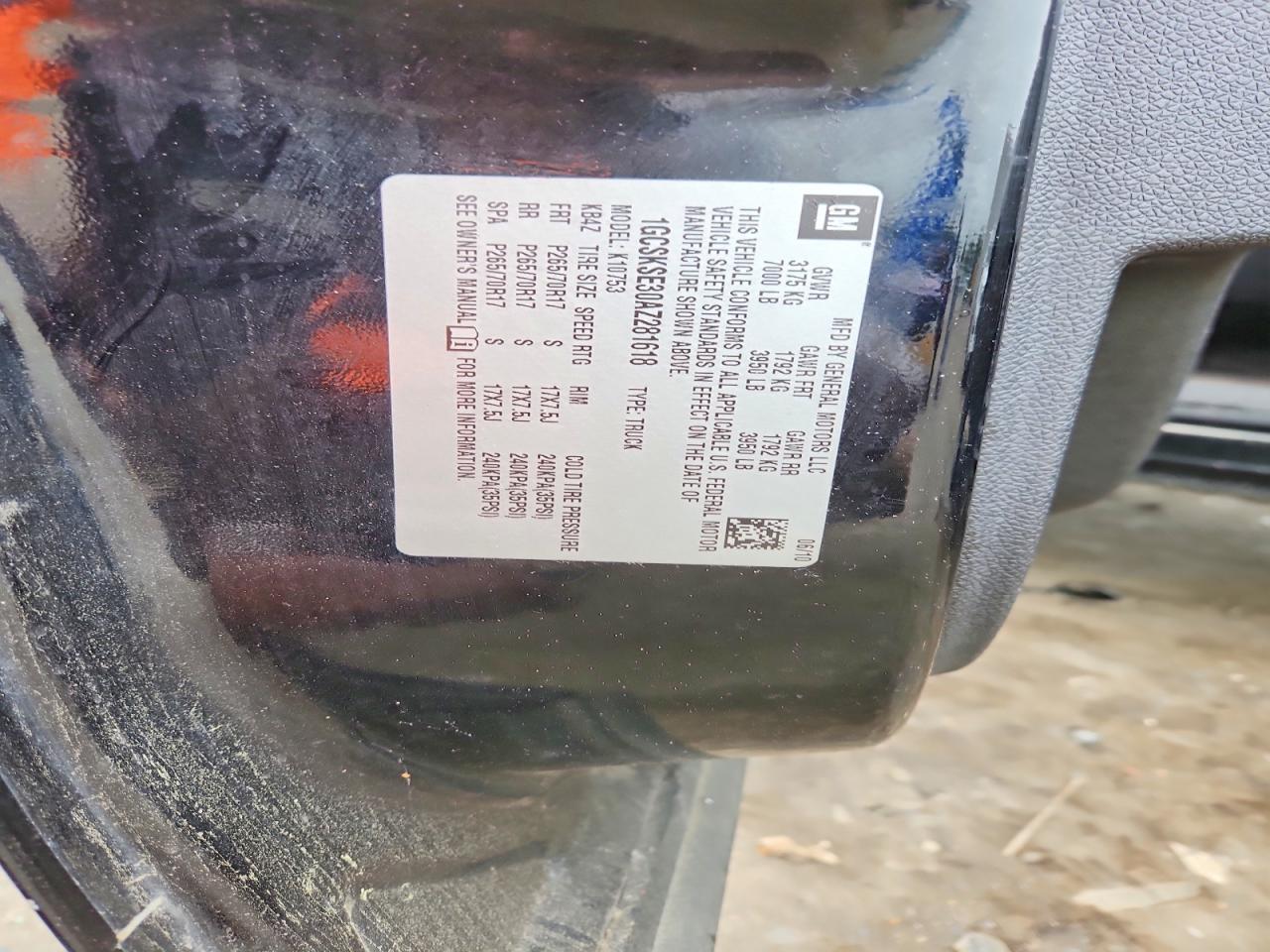 2010 Chevrolet Silverado K1500 Lt Черный vin: 1GCSKSE30AZ281618