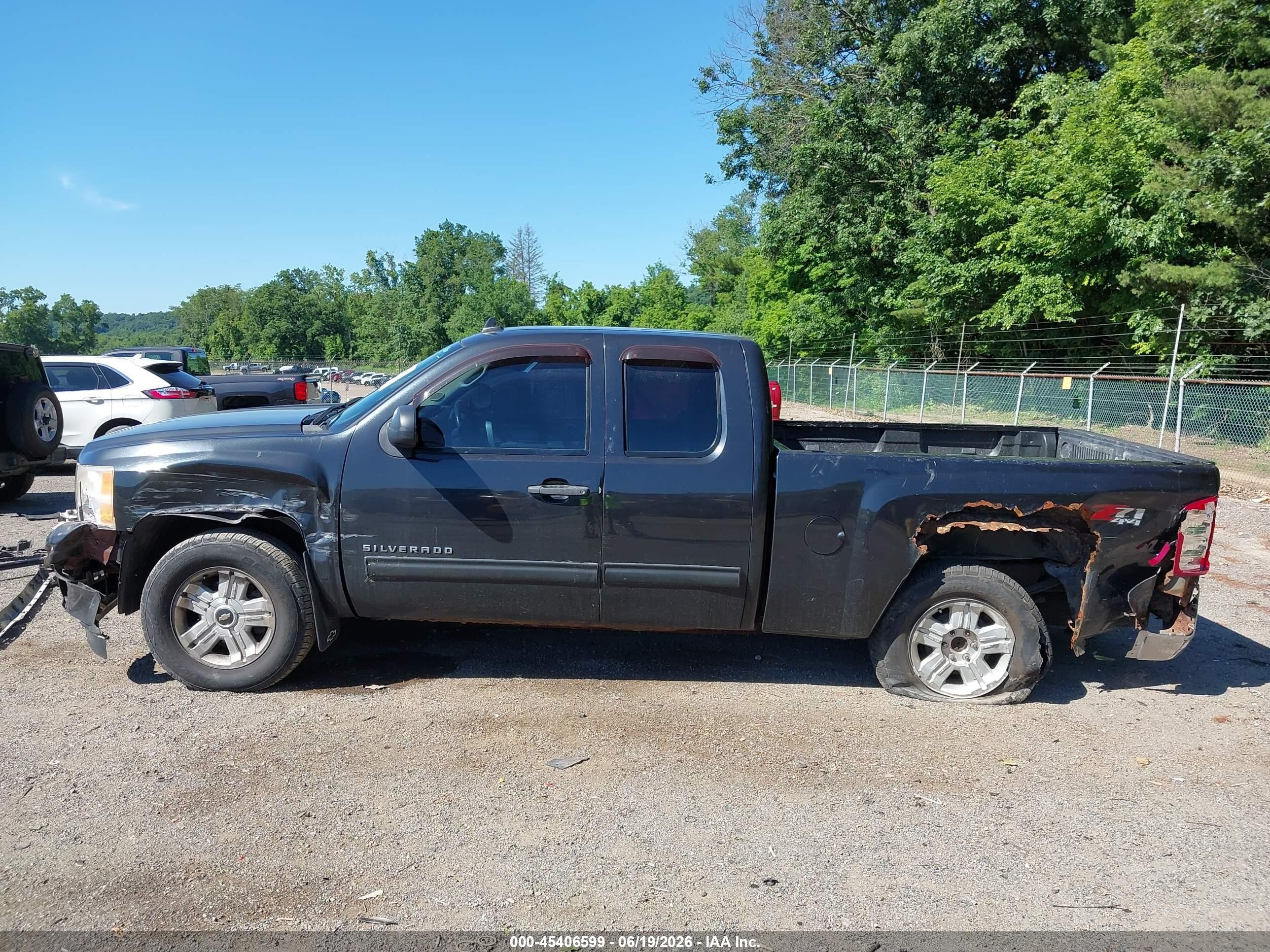 2010 Chevrolet Silverado 1500 Lt Black vin: 1GCSKSE31AZ157759