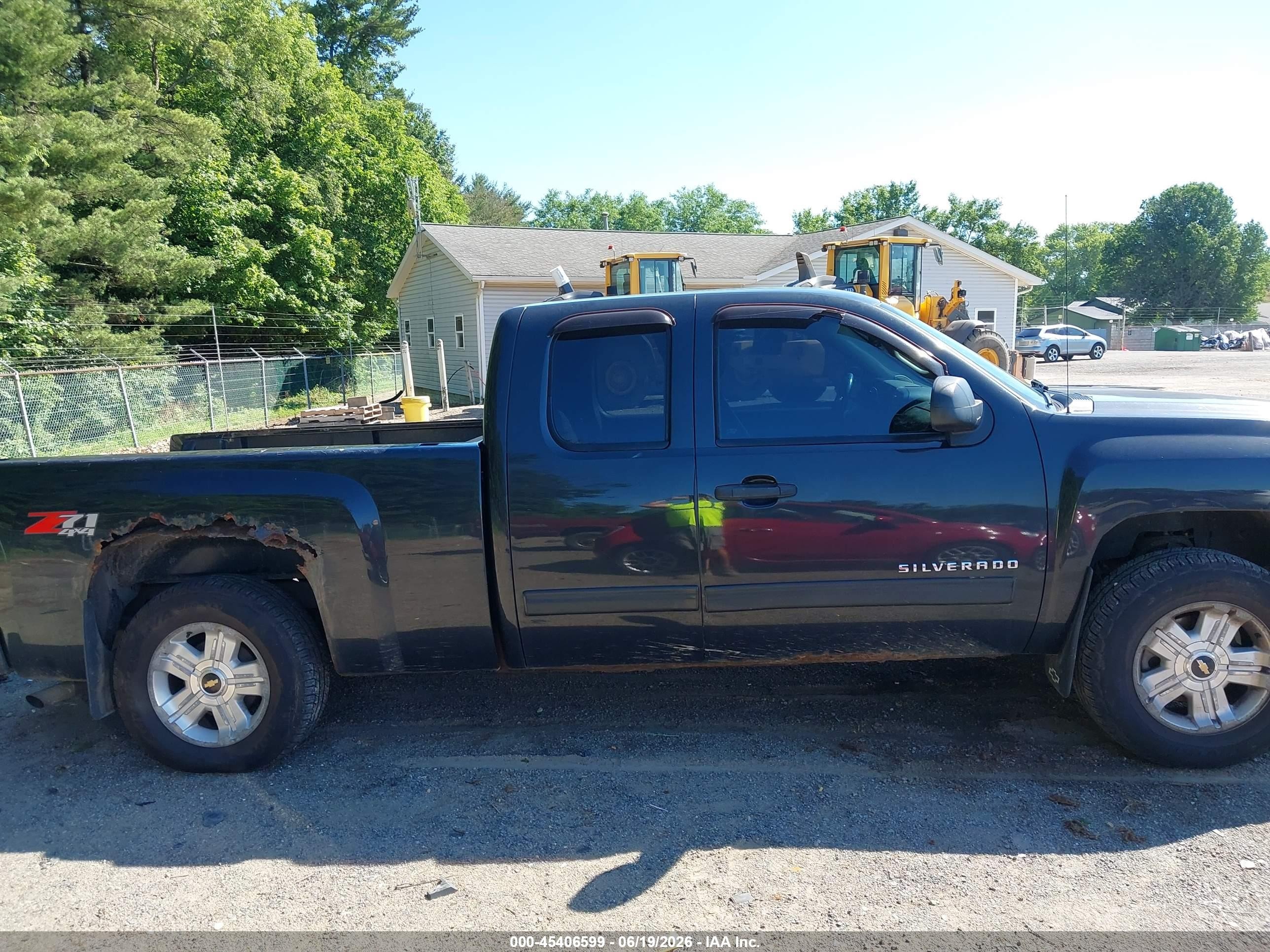 2010 Chevrolet Silverado 1500 Lt Black vin: 1GCSKSE31AZ157759