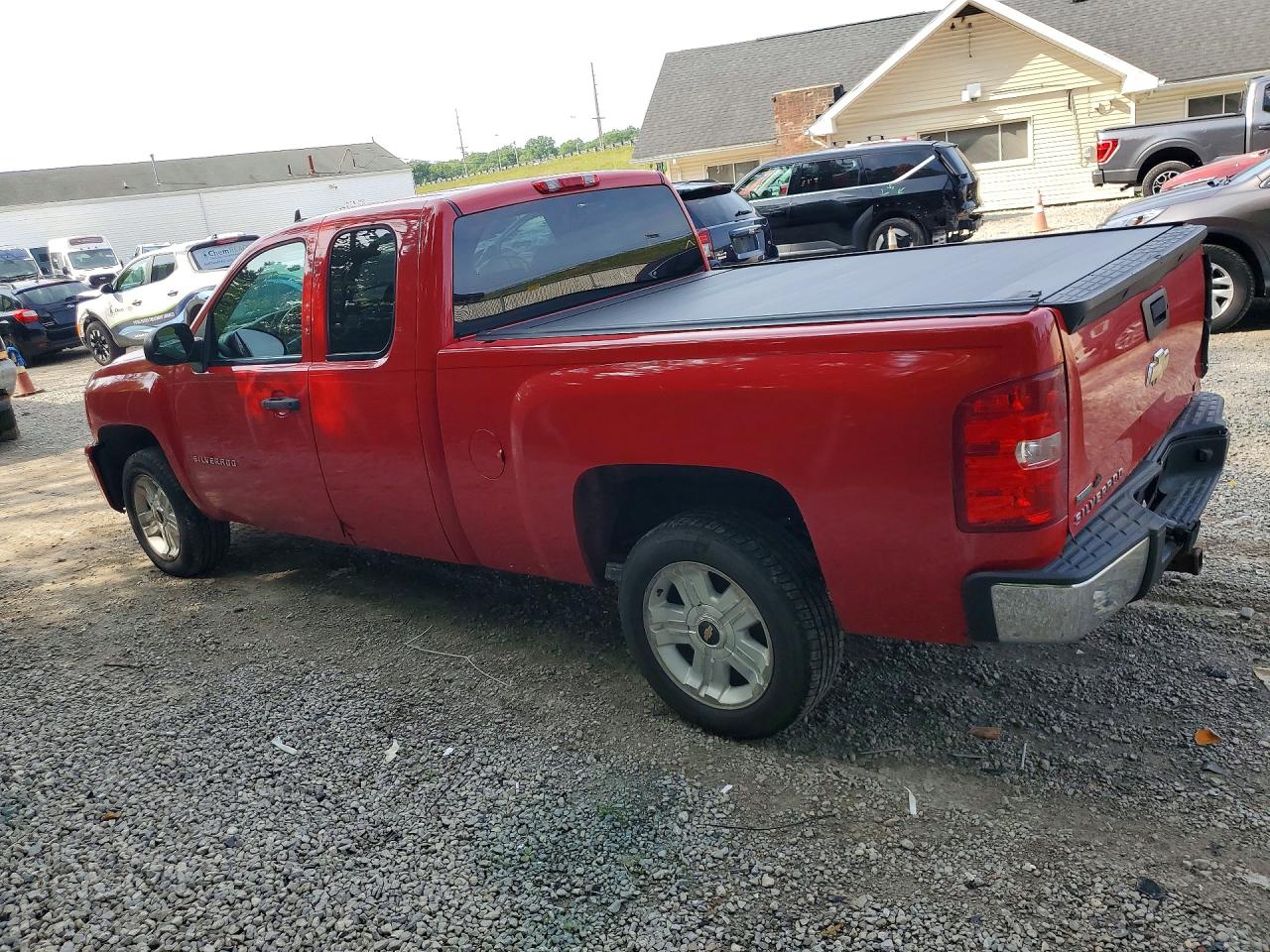 2010 Chevrolet Silverado K1500 Lt Red vin: 1GCSKSE32AZ159813