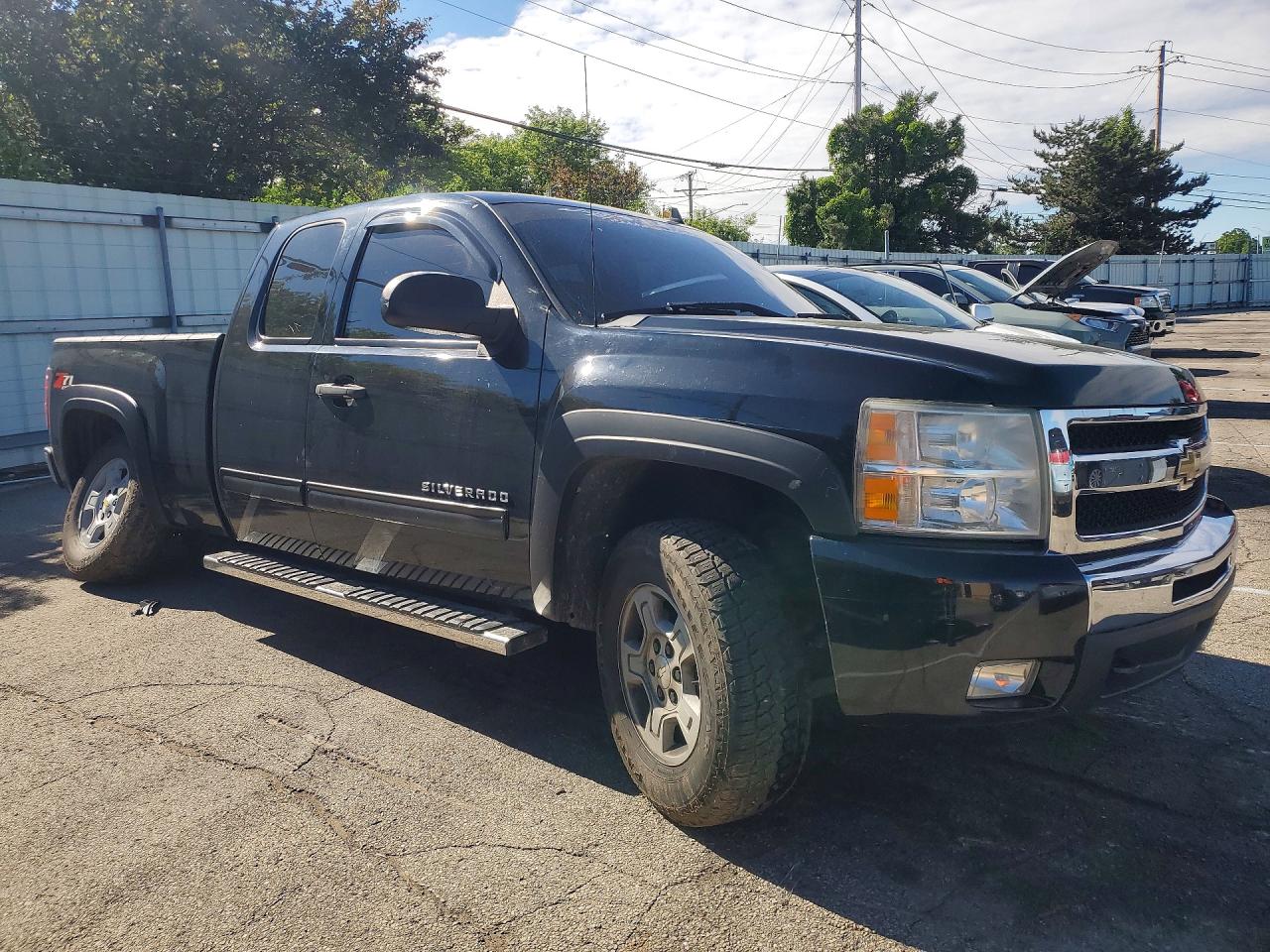 2010 Chevrolet Silverado K1500 Lt Black vin: 1GCSKSE32AZ267820