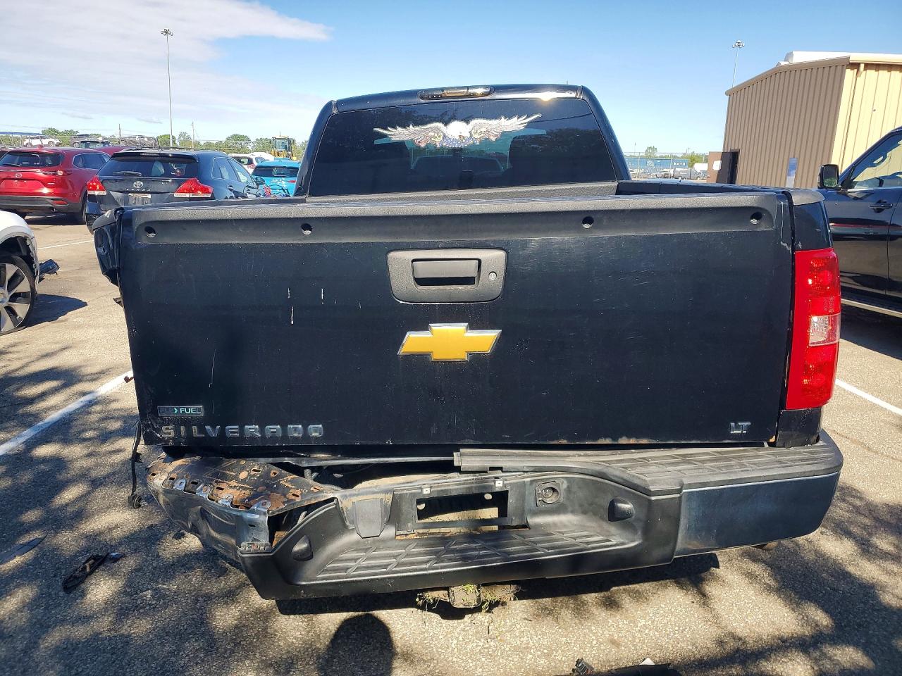 2010 Chevrolet Silverado K1500 Lt Black vin: 1GCSKSE32AZ267820