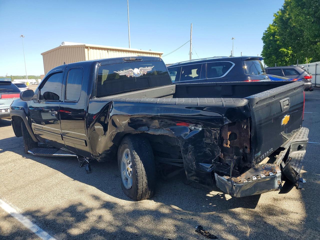 2010 Chevrolet Silverado K1500 Lt Black vin: 1GCSKSE32AZ267820