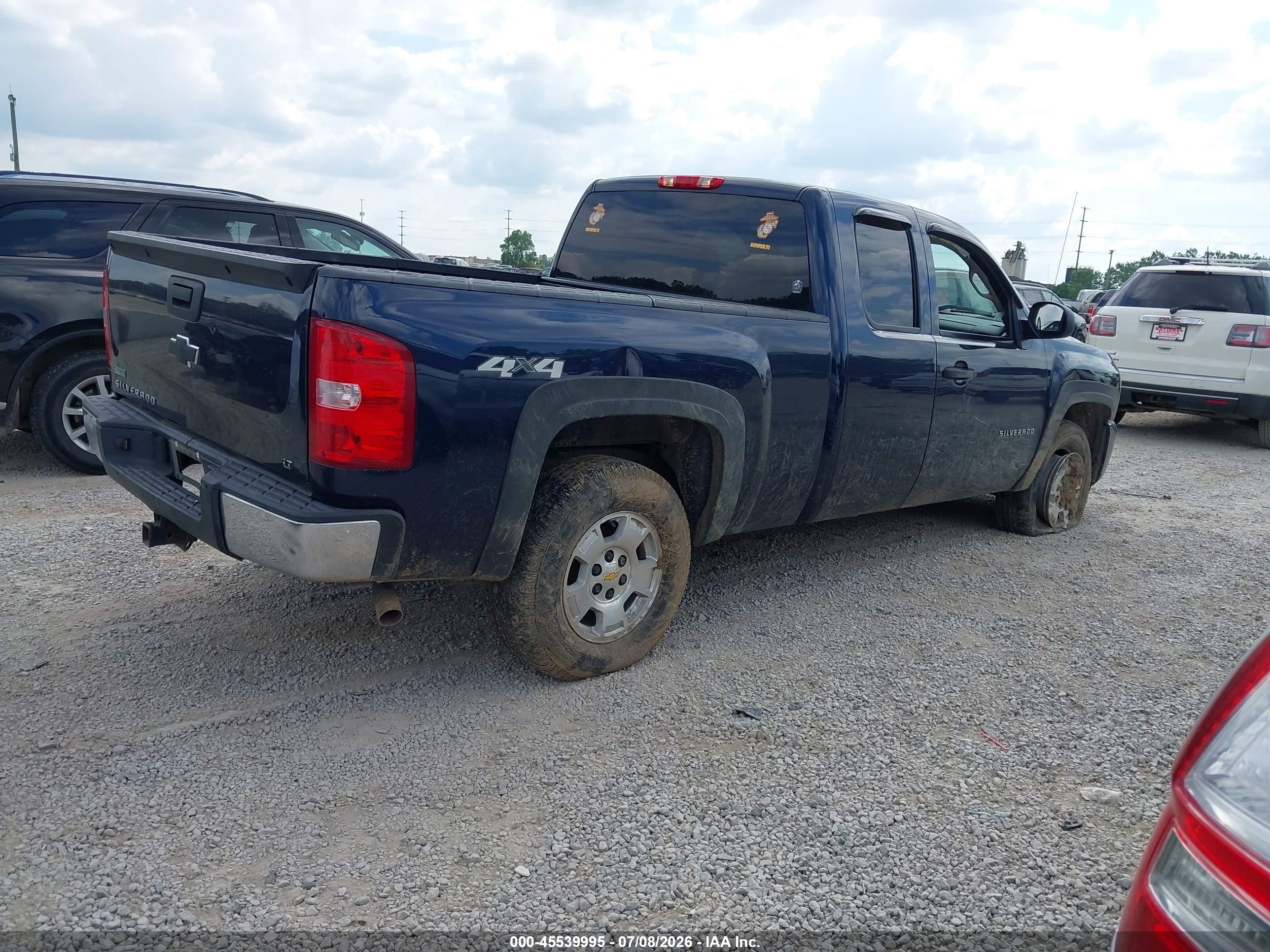 2010 Chevrolet Silverado 1500 Lt Blue vin: 1GCSKSE33AZ179164