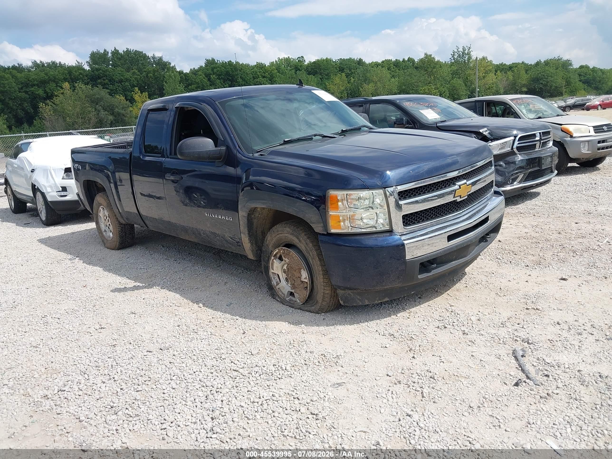 2010 Chevrolet Silverado 1500 Lt Blue vin: 1GCSKSE33AZ179164