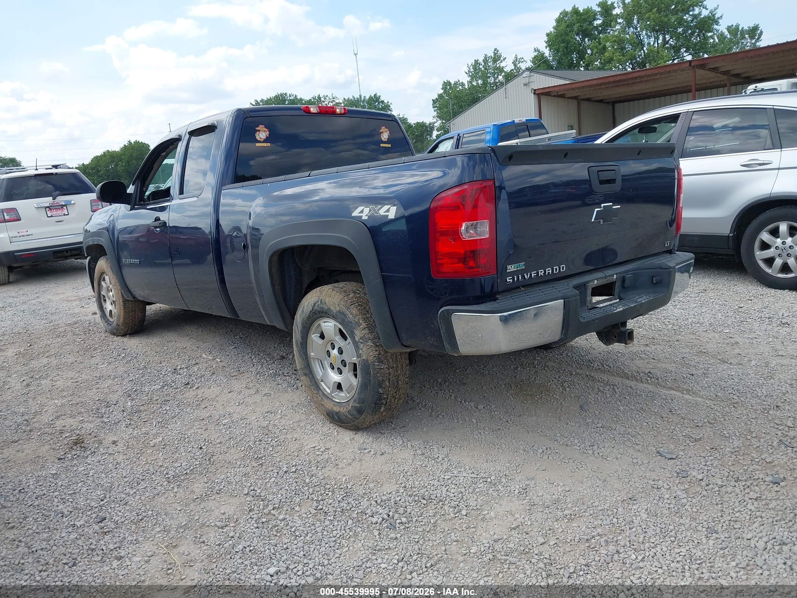 2010 Chevrolet Silverado 1500 Lt Blue vin: 1GCSKSE33AZ179164