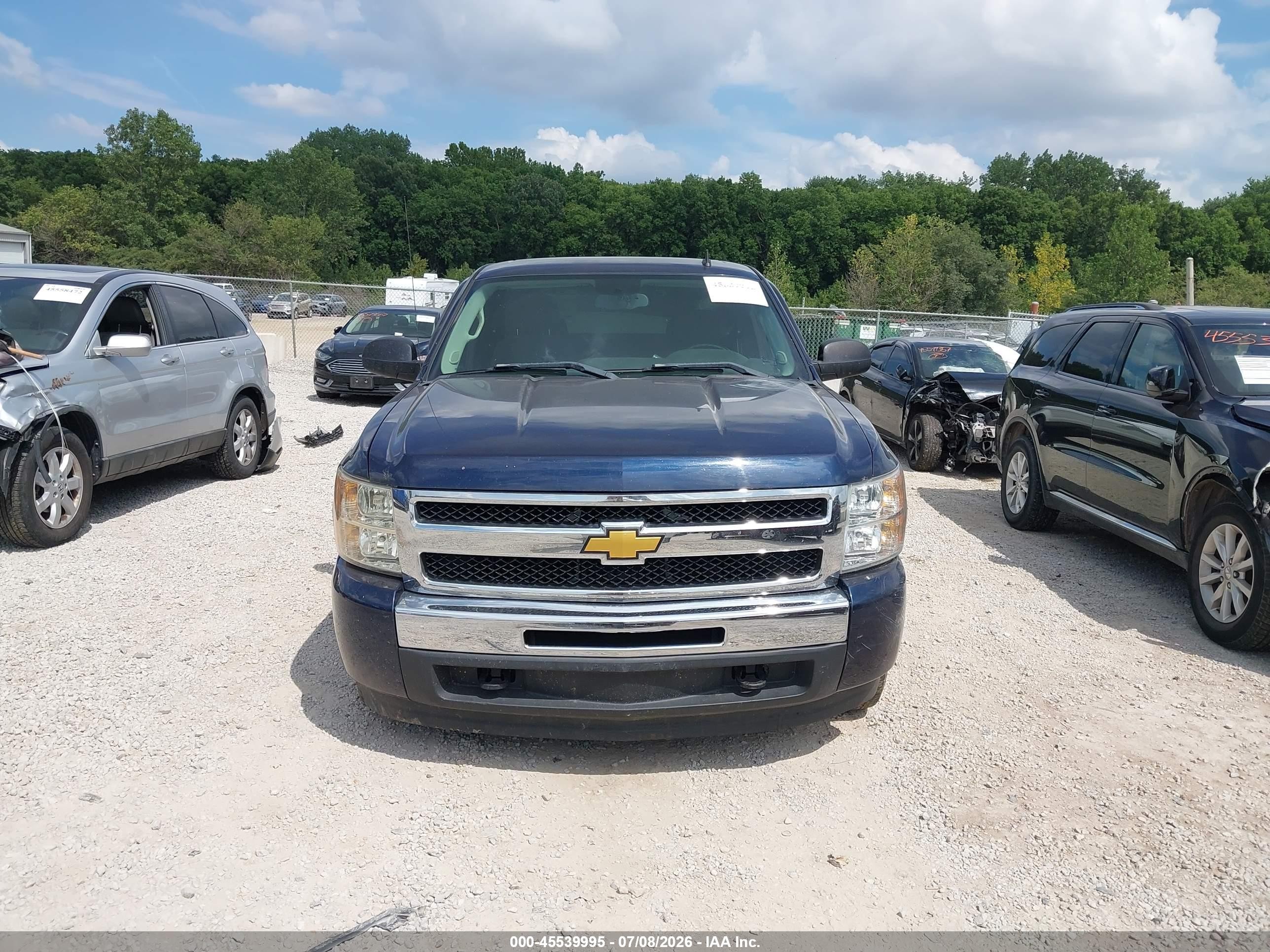 2010 Chevrolet Silverado 1500 Lt Blue vin: 1GCSKSE33AZ179164