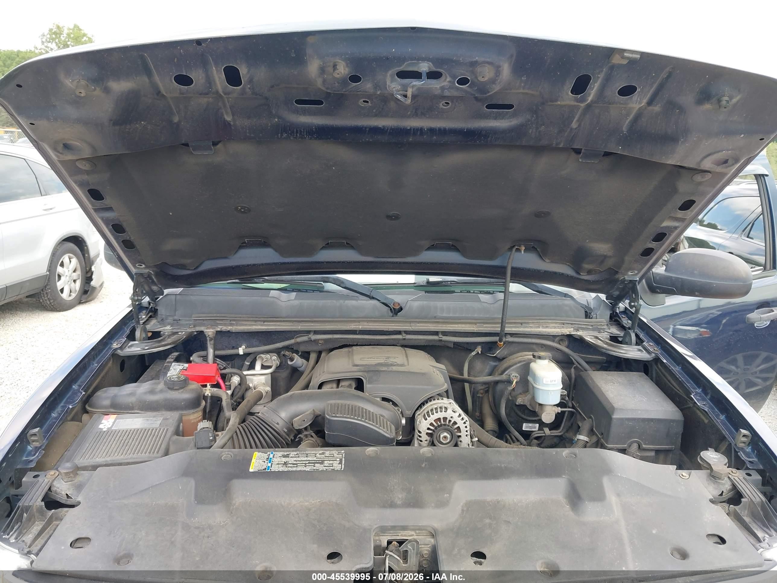 2010 Chevrolet Silverado 1500 Lt Blue vin: 1GCSKSE33AZ179164
