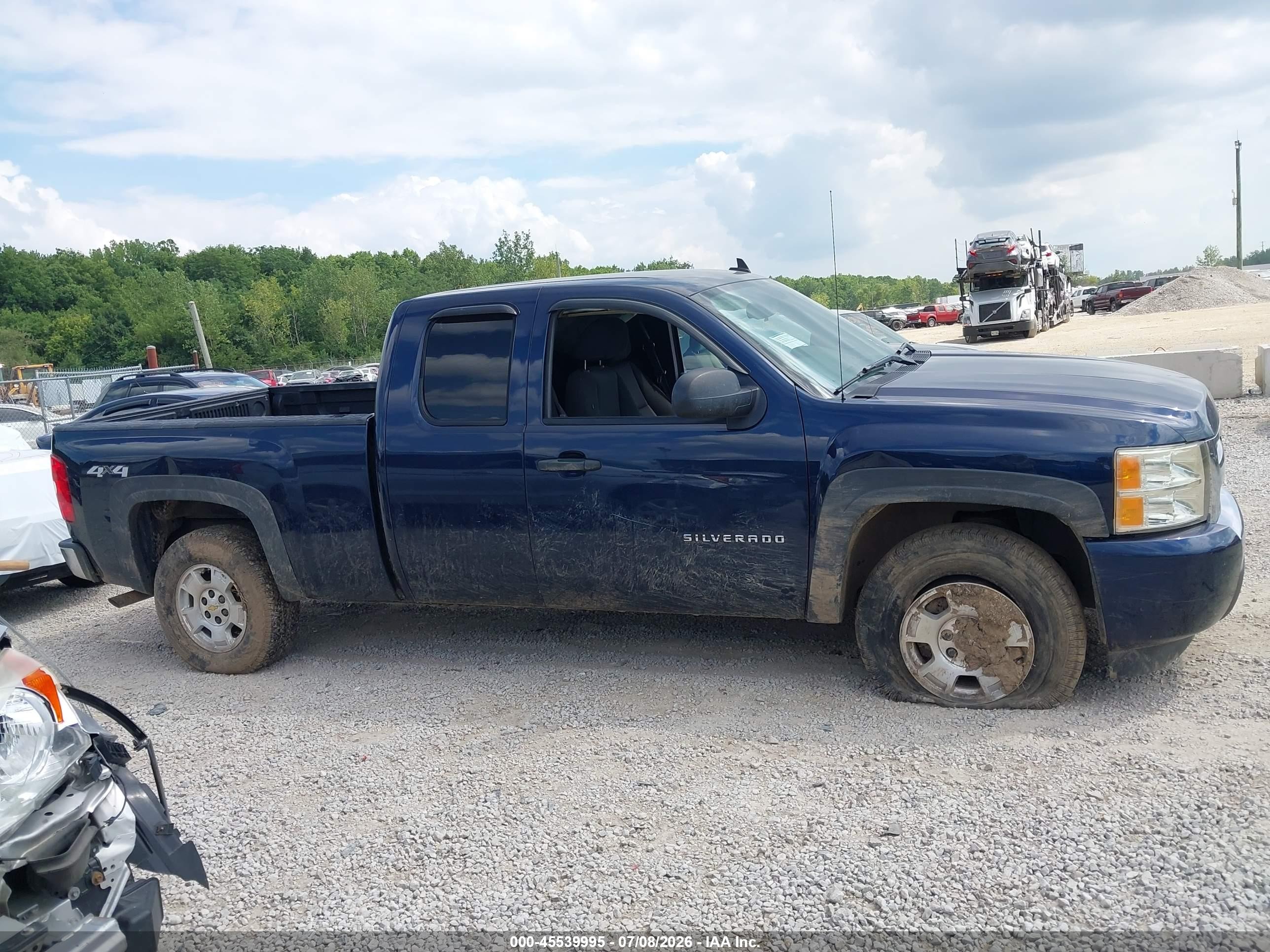 2010 Chevrolet Silverado 1500 Lt Blue vin: 1GCSKSE33AZ179164