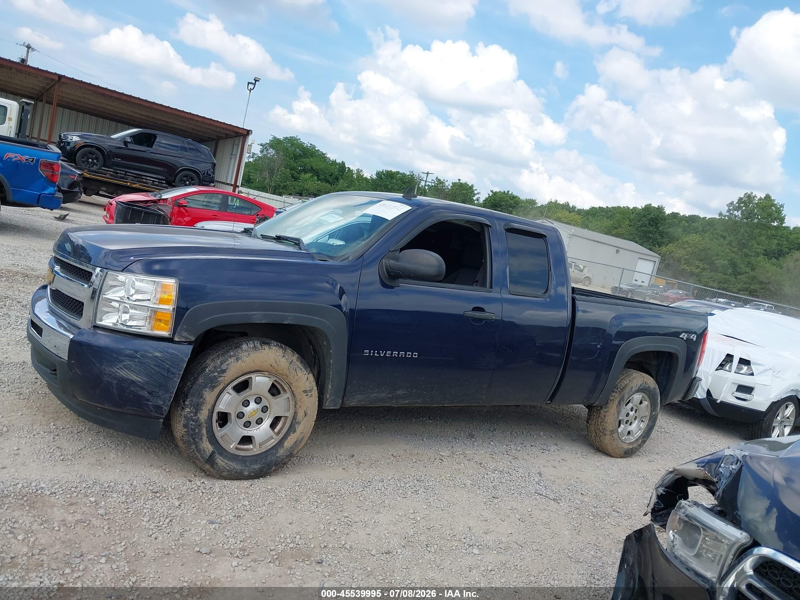 2010 Chevrolet Silverado 1500 Lt Blue vin: 1GCSKSE33AZ179164