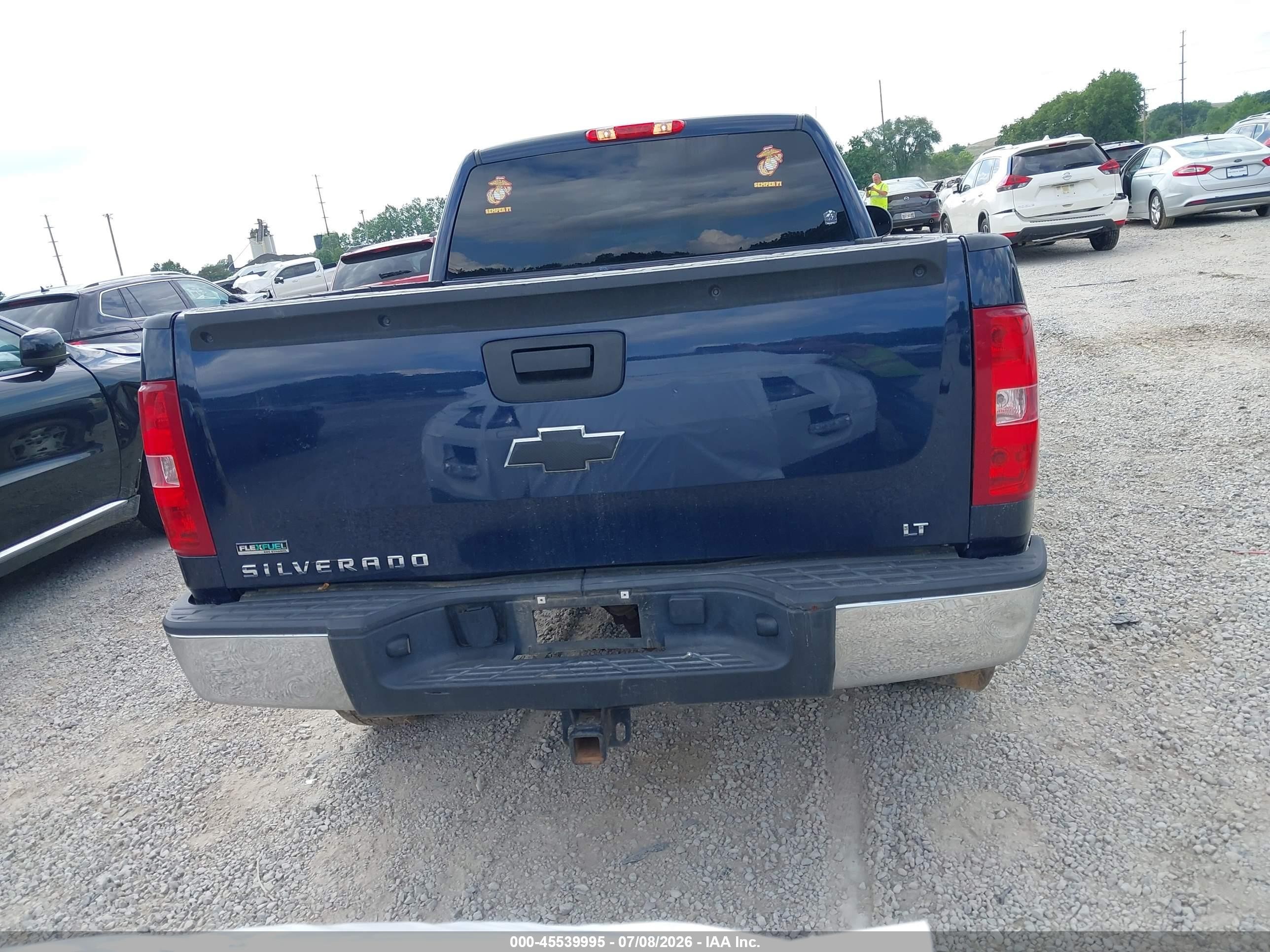 2010 Chevrolet Silverado 1500 Lt Blue vin: 1GCSKSE33AZ179164