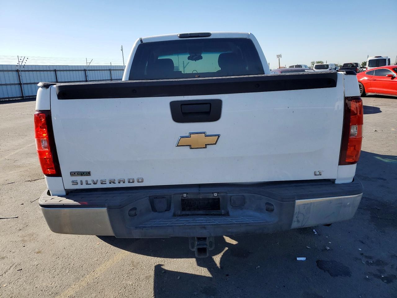 2010 Chevrolet Silverado K1500 Lt White vin: 1GCSKSE33AZ206010