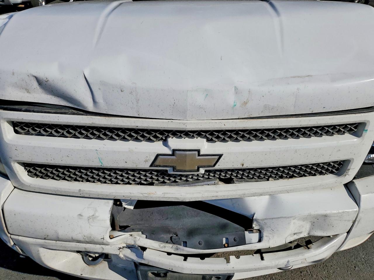 2010 Chevrolet Silverado K1500 Lt White vin: 1GCSKSE33AZ206010