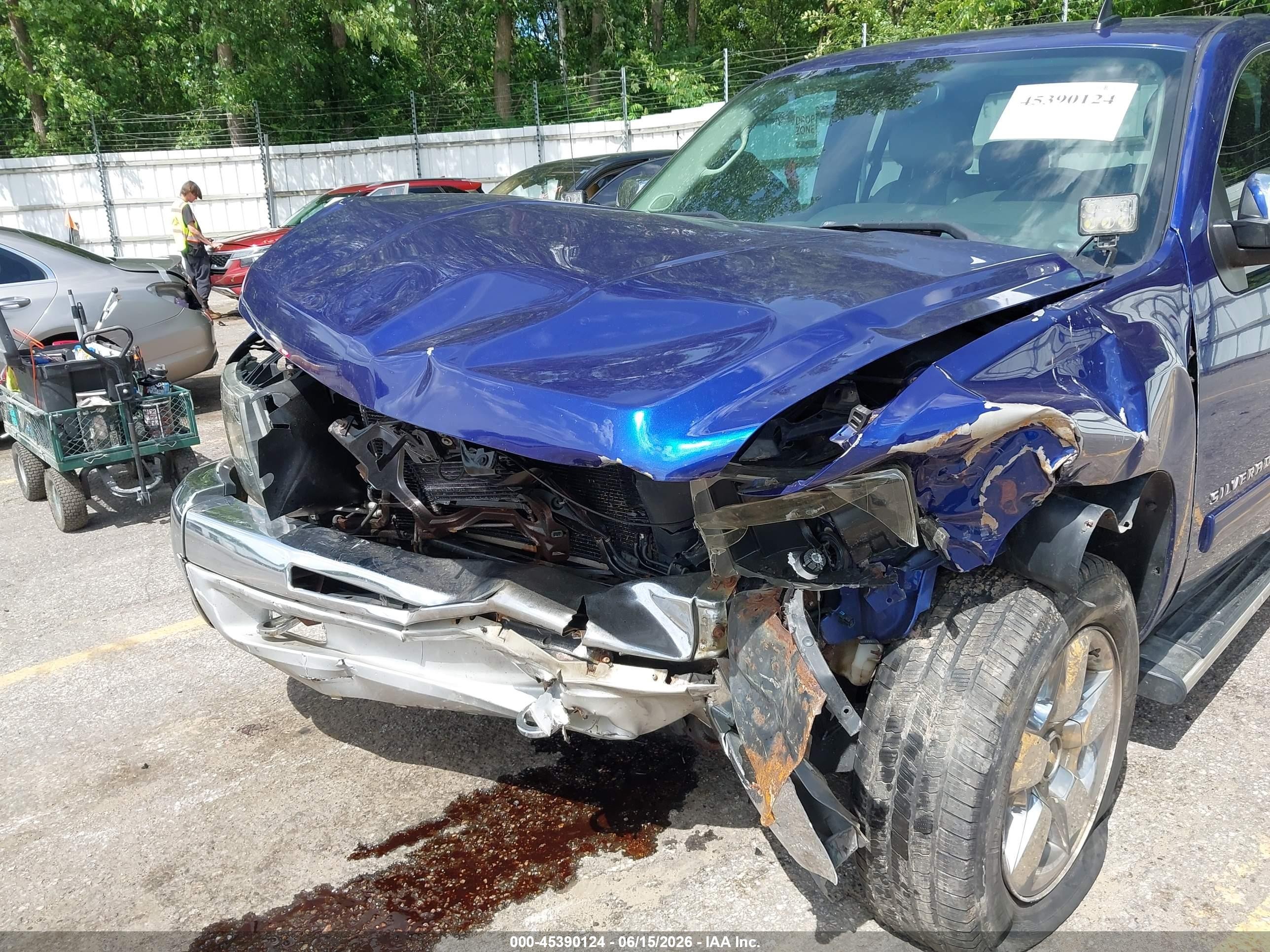 2010 Chevrolet Silverado 1500 Lt Blue vin: 1GCSKSE34AZ220952