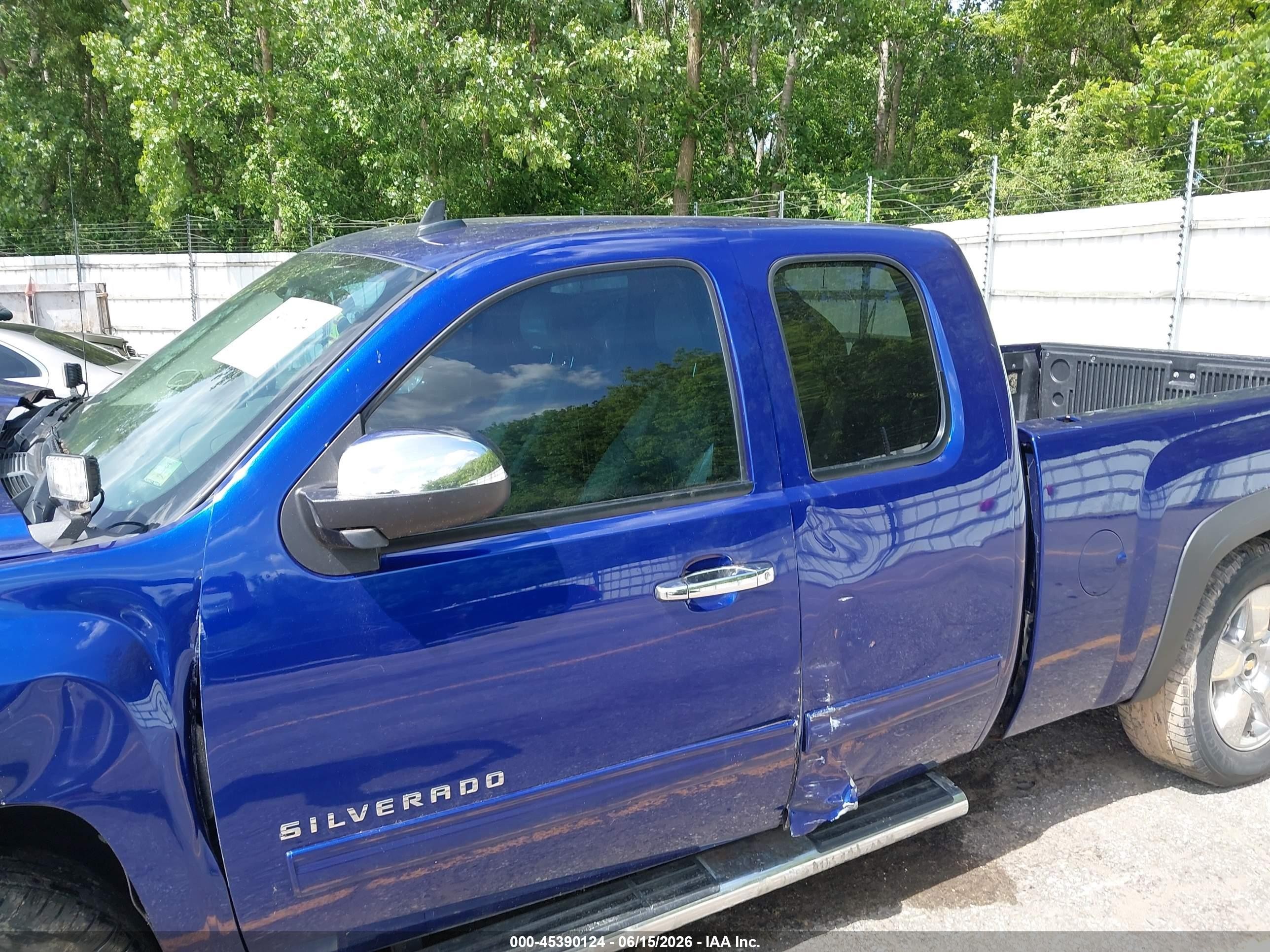 2010 Chevrolet Silverado 1500 Lt Blue vin: 1GCSKSE34AZ220952