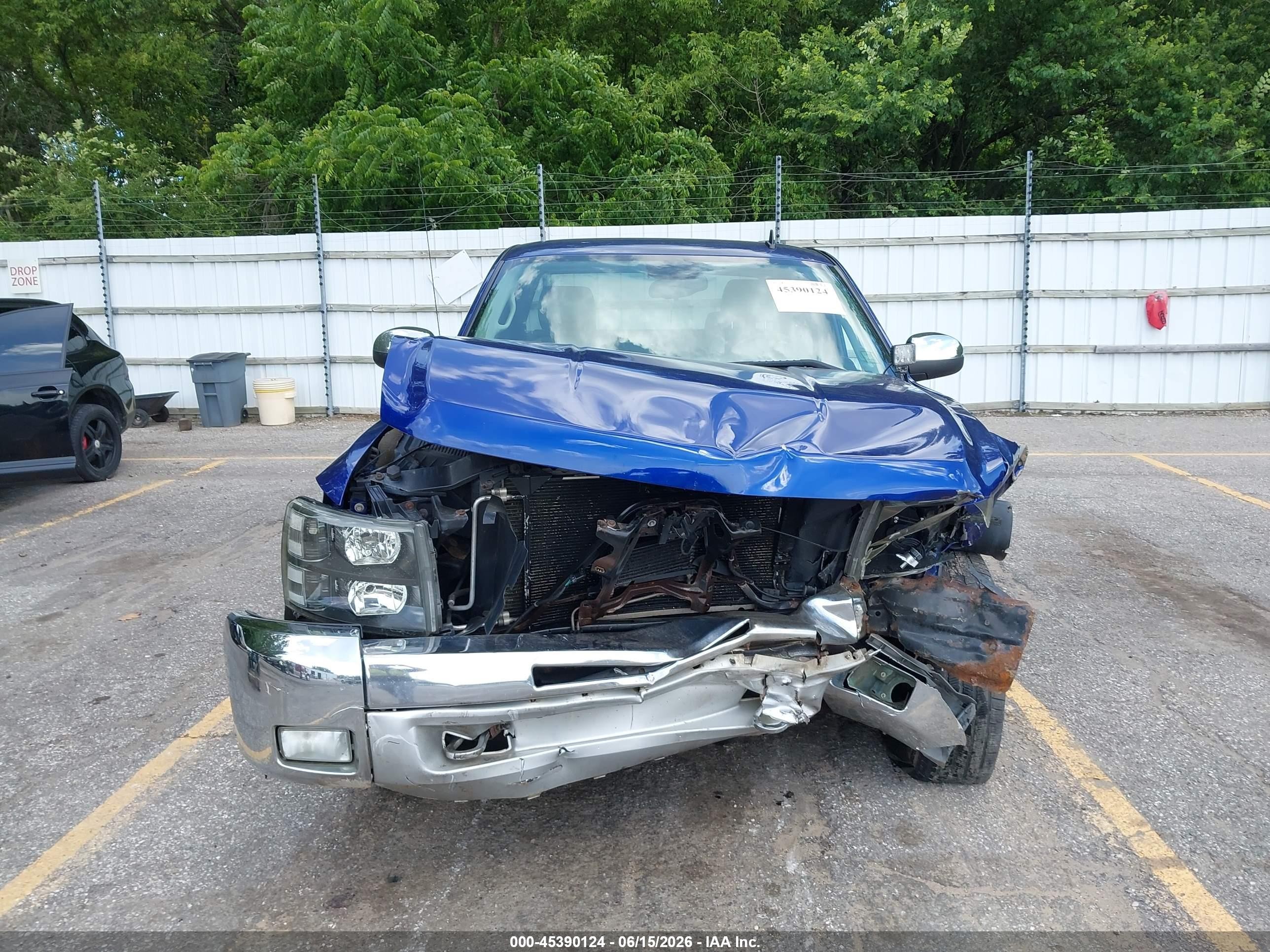 2010 Chevrolet Silverado 1500 Lt Blue vin: 1GCSKSE34AZ220952
