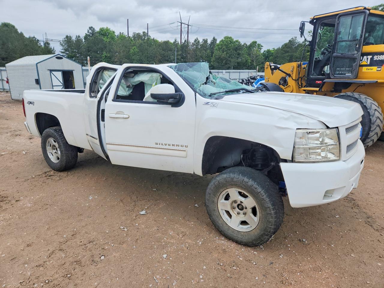 2010 Chevrolet Silverado K1500 Lt Белый vin: 1GCSKSE34AZ246239