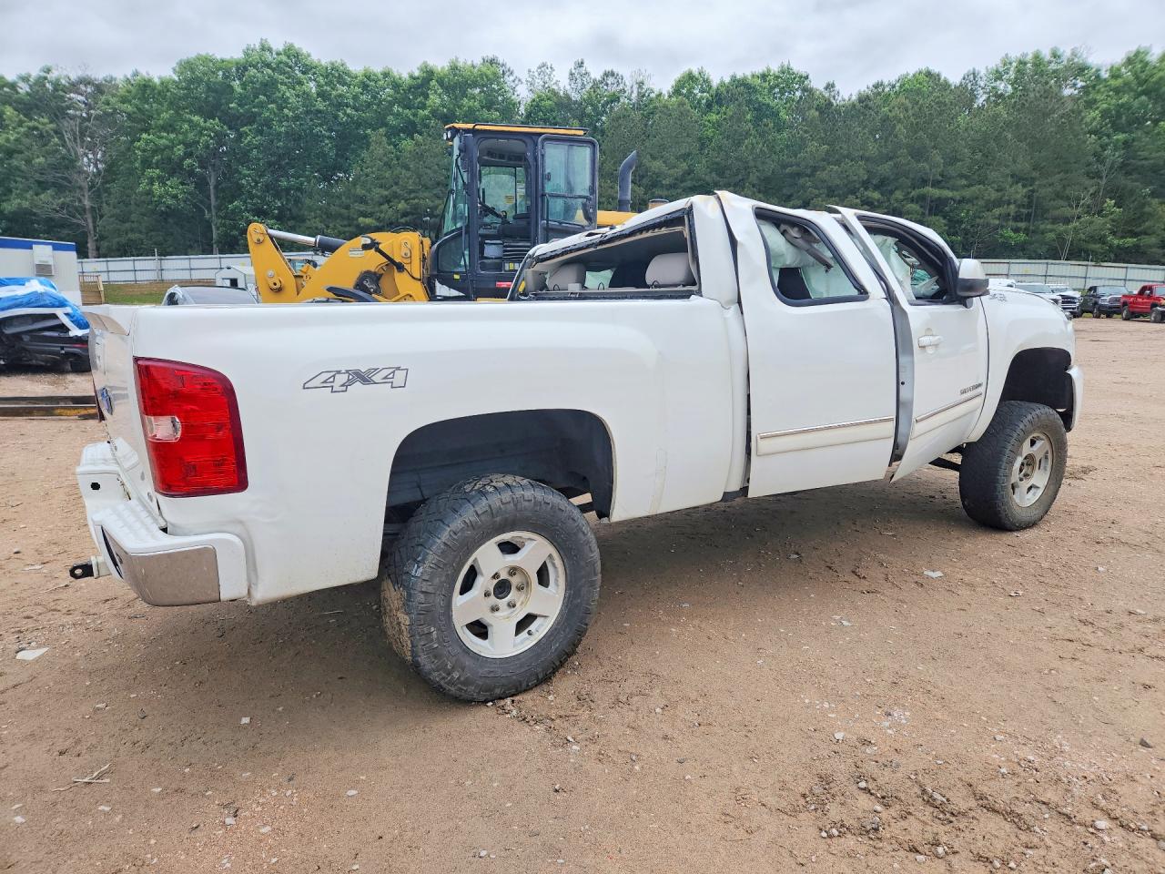 2010 Chevrolet Silverado K1500 Lt Белый vin: 1GCSKSE34AZ246239