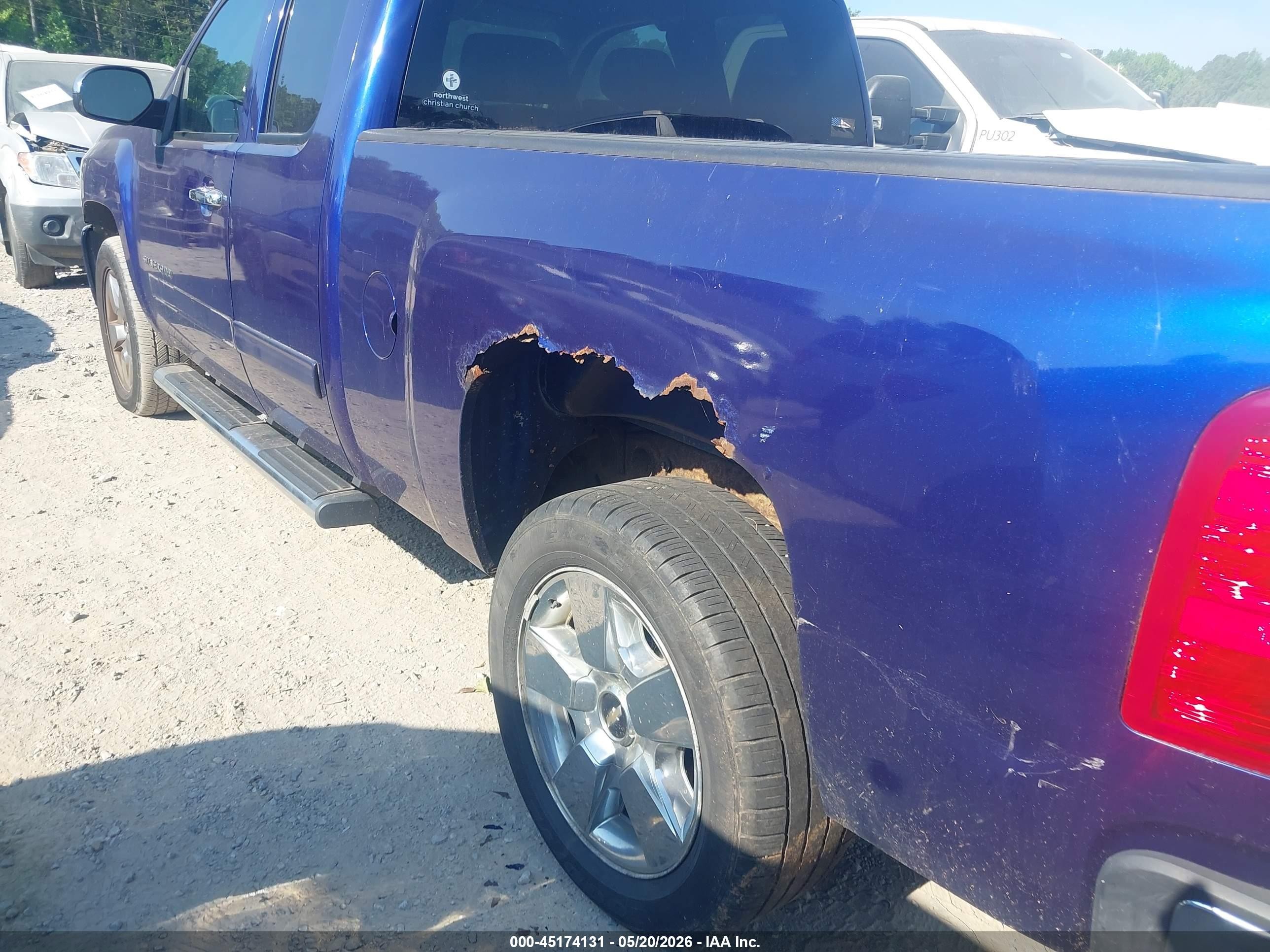 2010 Chevrolet Silverado 1500 Lt Blue vin: 1GCSKSE34AZ249903