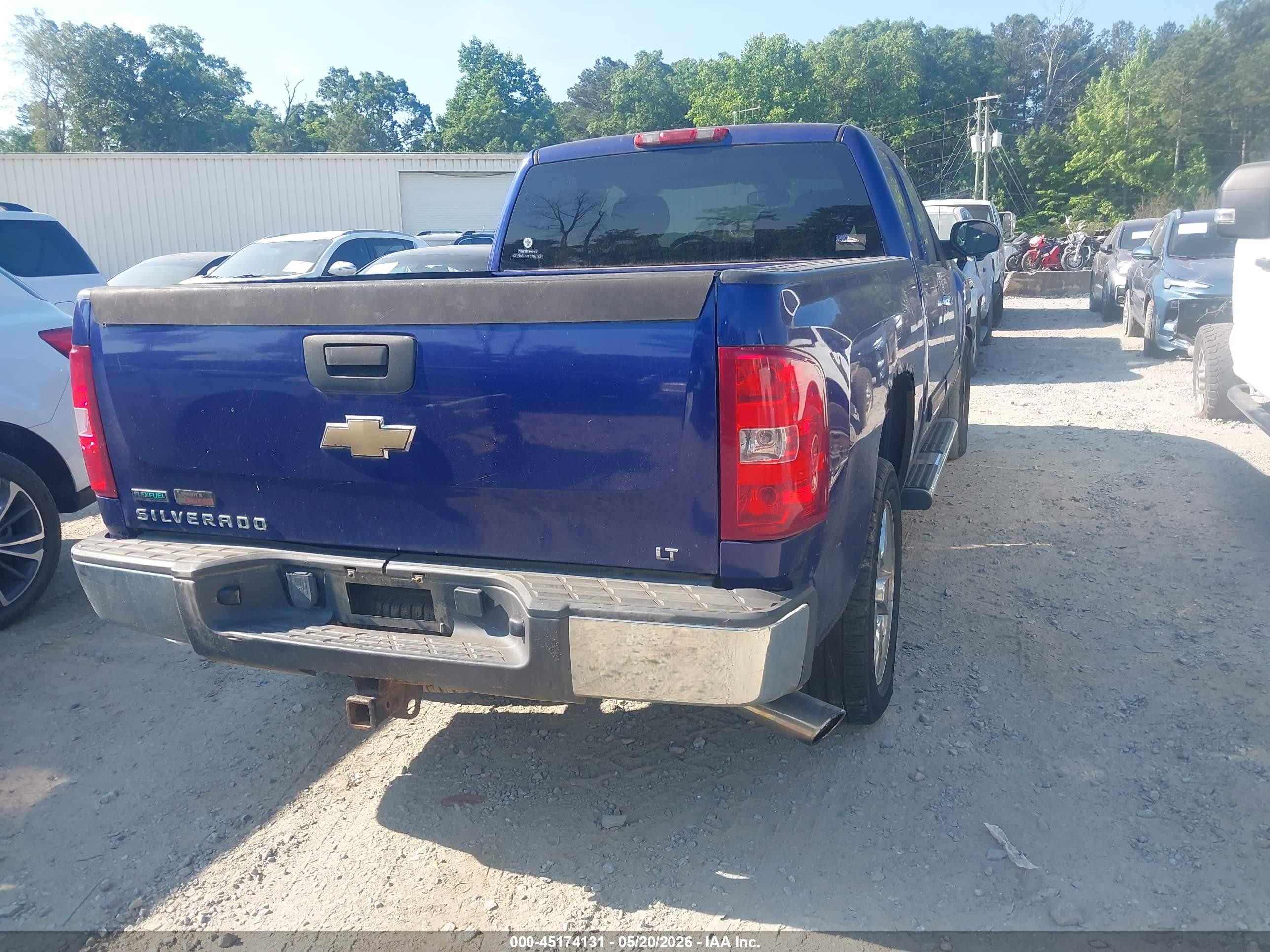 2010 Chevrolet Silverado 1500 Lt Blue vin: 1GCSKSE34AZ249903