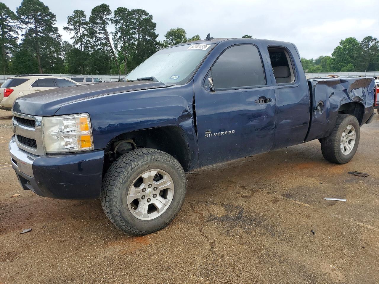 2010 Chevrolet Silverado K1500 Lt Blue vin: 1GCSKSE34AZ258052