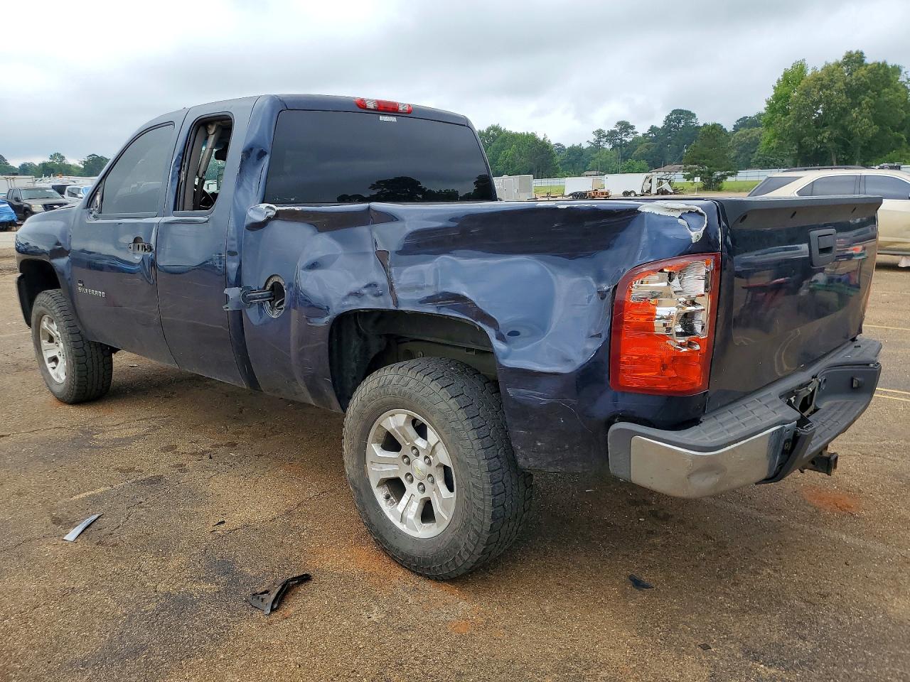 2010 Chevrolet Silverado K1500 Lt Blue vin: 1GCSKSE34AZ258052