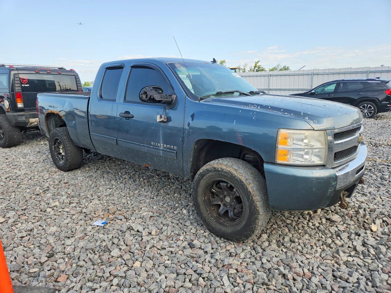 2010 Chevrolet Silverado K1500 Lt Blue vin: 1GCSKSE34AZ285042