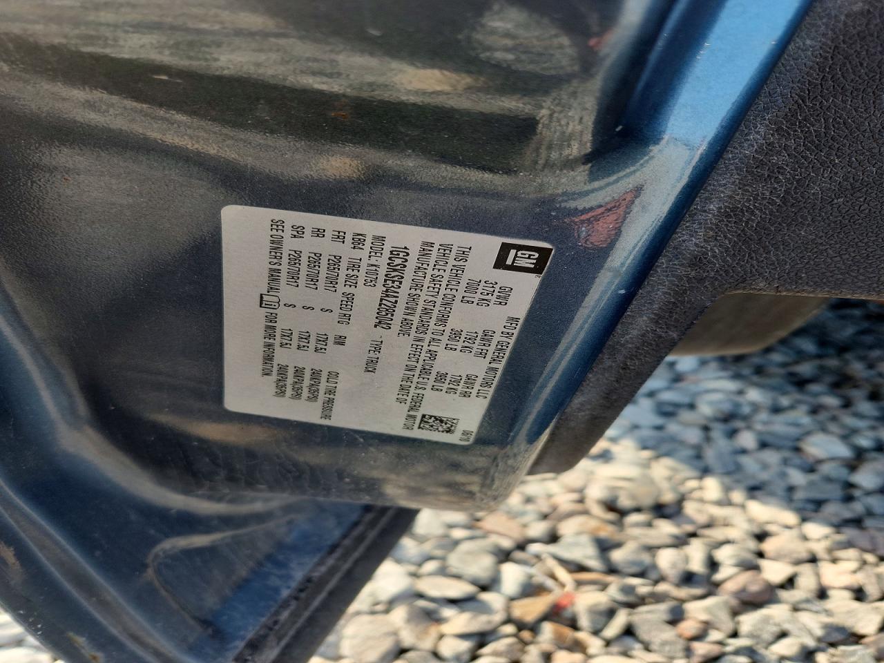 2010 Chevrolet Silverado K1500 Lt Blue vin: 1GCSKSE34AZ285042