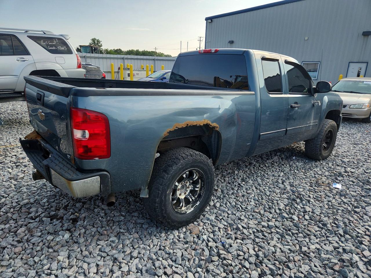 2010 Chevrolet Silverado K1500 Lt Blue vin: 1GCSKSE34AZ285042