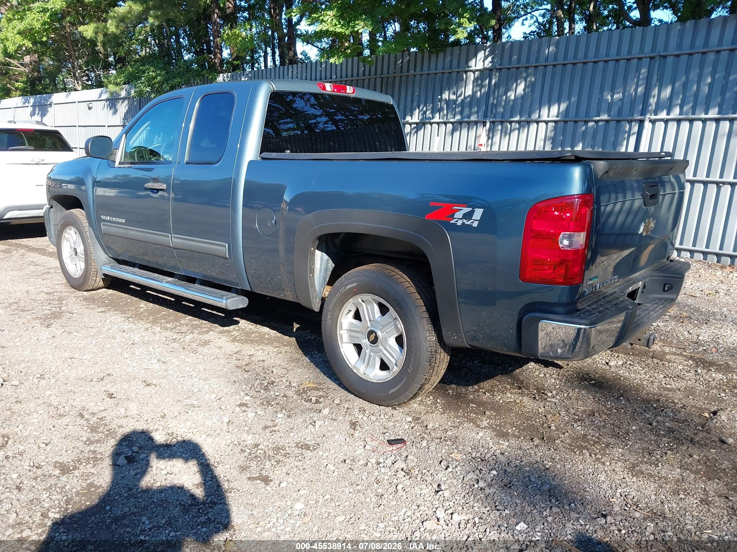 2010 Chevrolet Silverado 1500 Lt Blue vin: 1GCSKSE35AZ102053