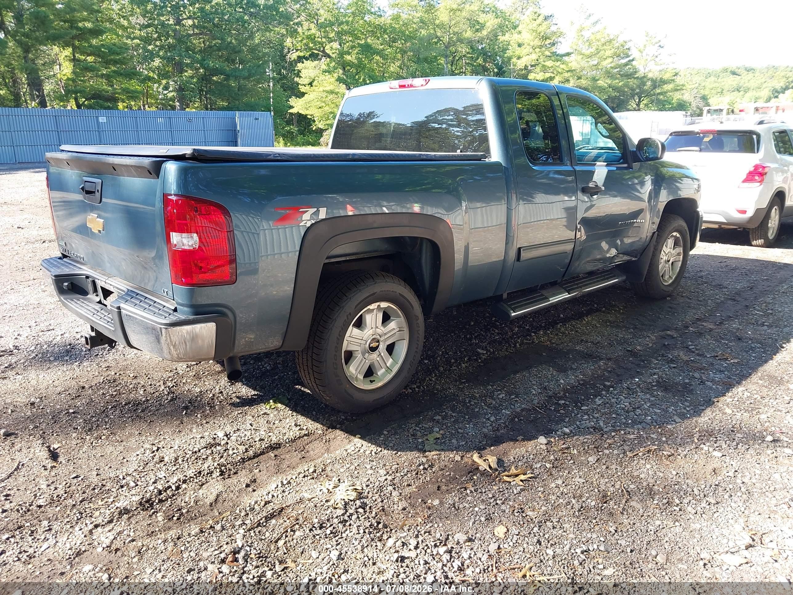 2010 Chevrolet Silverado 1500 Lt Blue vin: 1GCSKSE35AZ102053