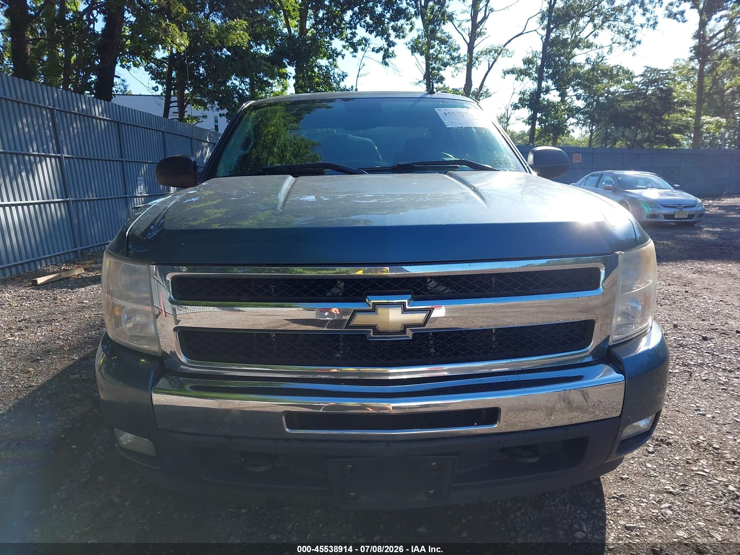2010 Chevrolet Silverado 1500 Lt Blue vin: 1GCSKSE35AZ102053