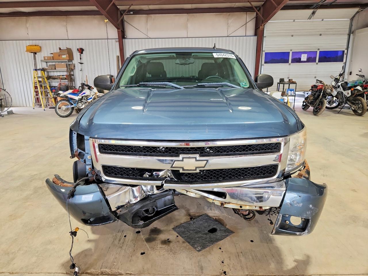 2010 Chevrolet Silverado K1500 Lt Blue vin: 1GCSKSE35AZ103994