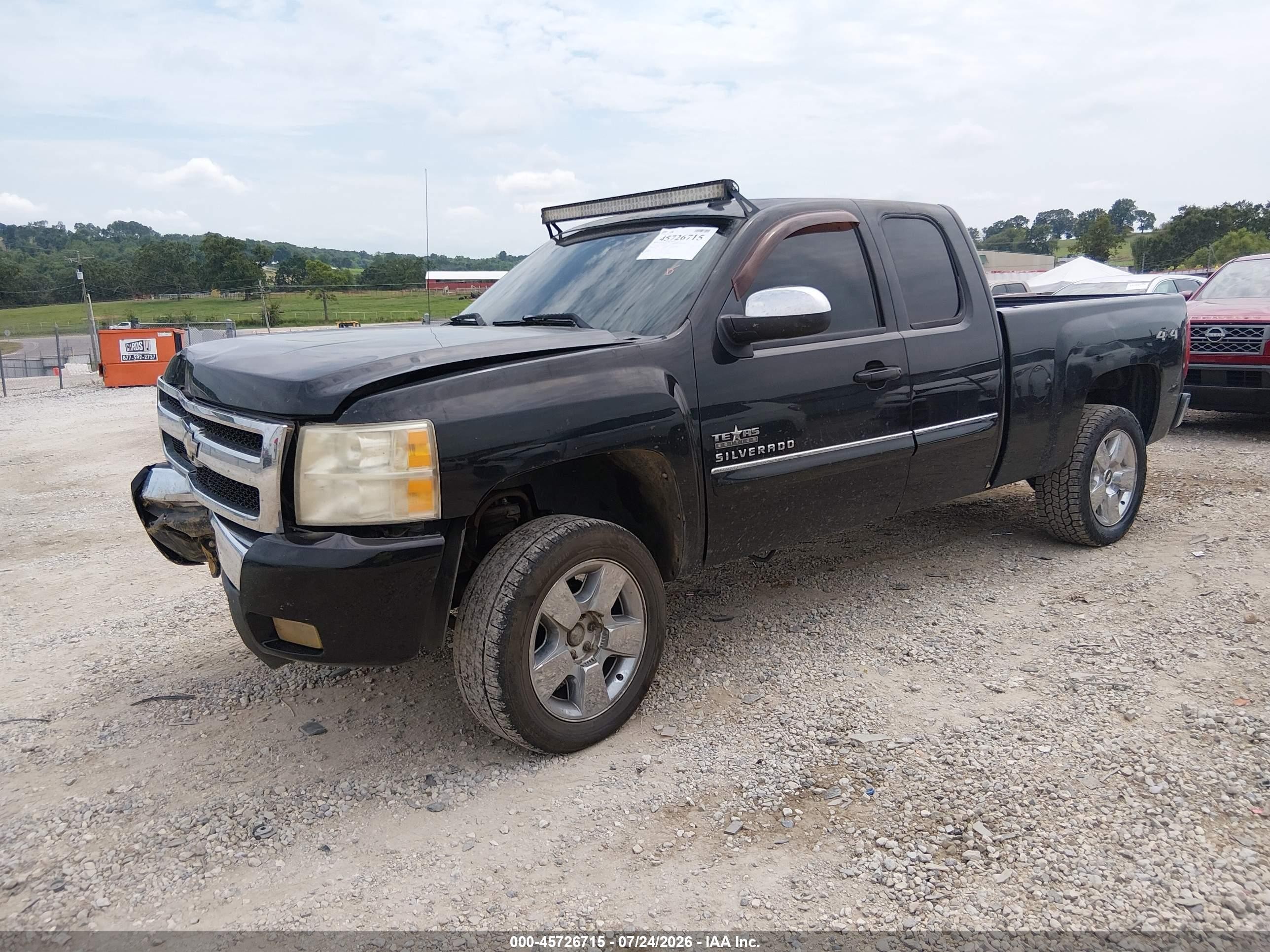 2010 Chevrolet Silverado 1500 Lt Black vin: 1GCSKSE35AZ204100