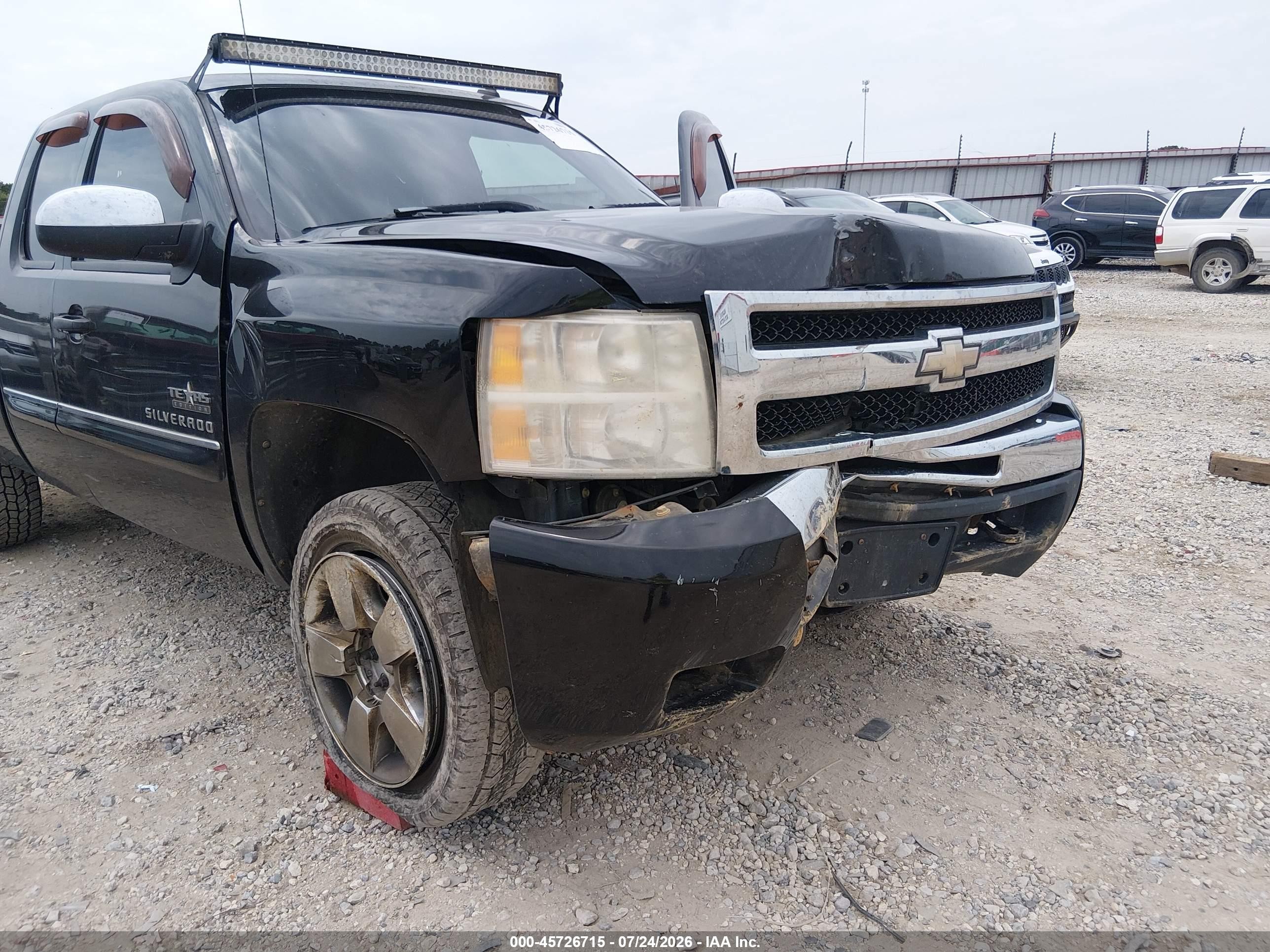 2010 Chevrolet Silverado 1500 Lt Black vin: 1GCSKSE35AZ204100