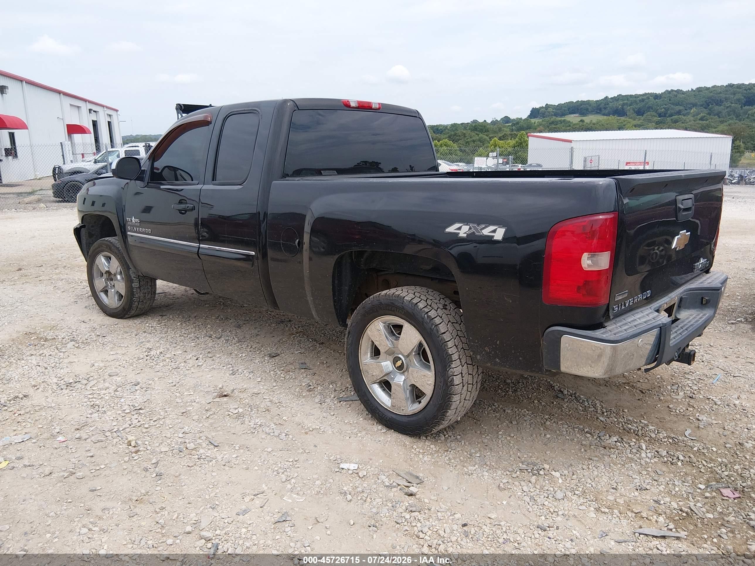 2010 Chevrolet Silverado 1500 Lt Black vin: 1GCSKSE35AZ204100